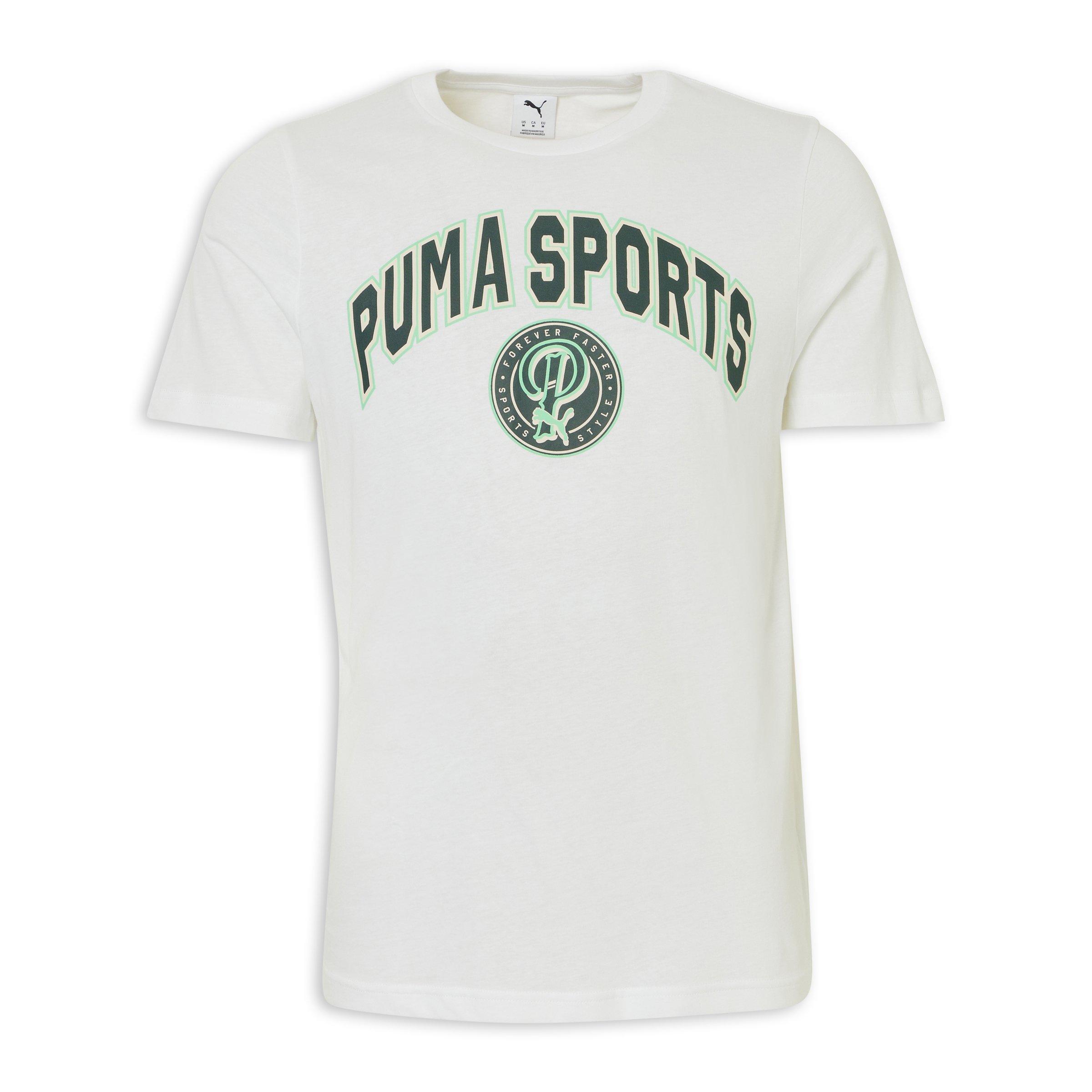 White Essentials Sports Legacy Tshirt (3208664) | Puma