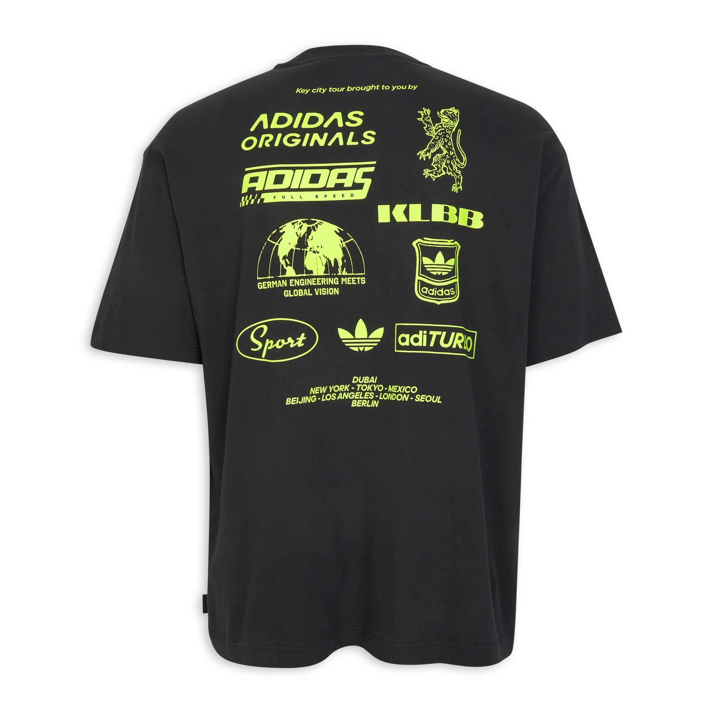 Black Trefoil Series Regular Tee (3208855) | Adidas