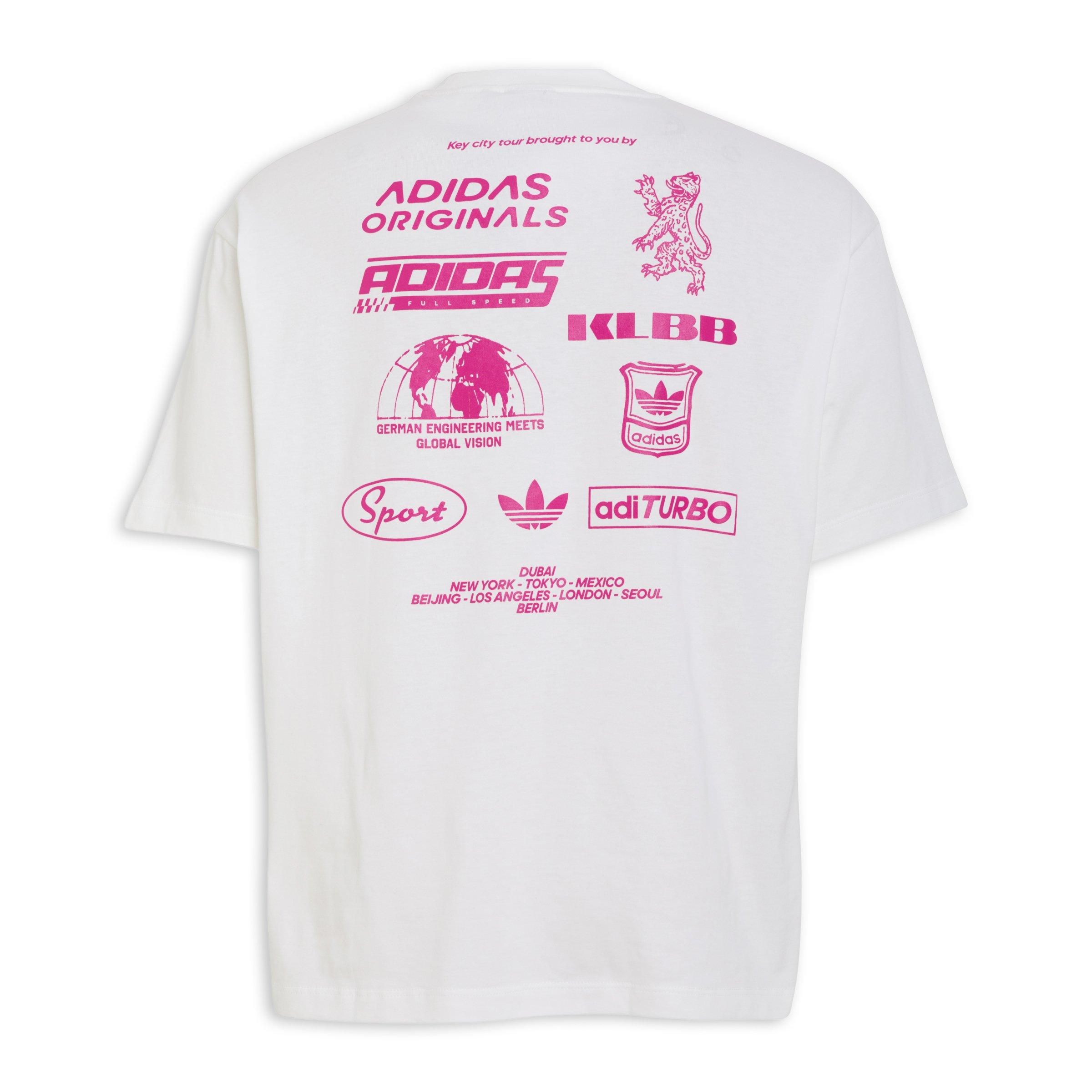 White Trefoil Series Regular T-Shirt (3208878) | Adidas