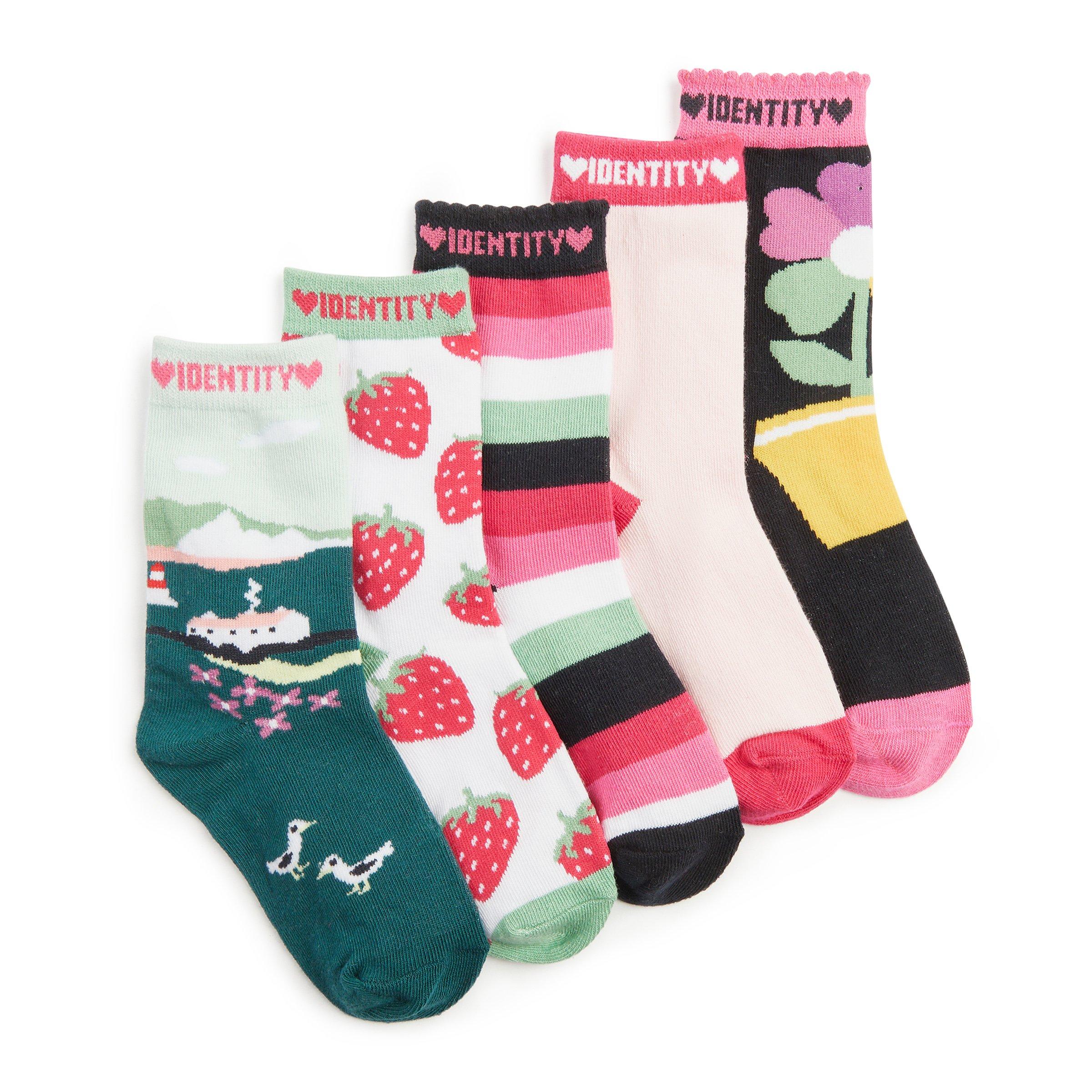 Girls 5-pack Socks (3209147) | Identity