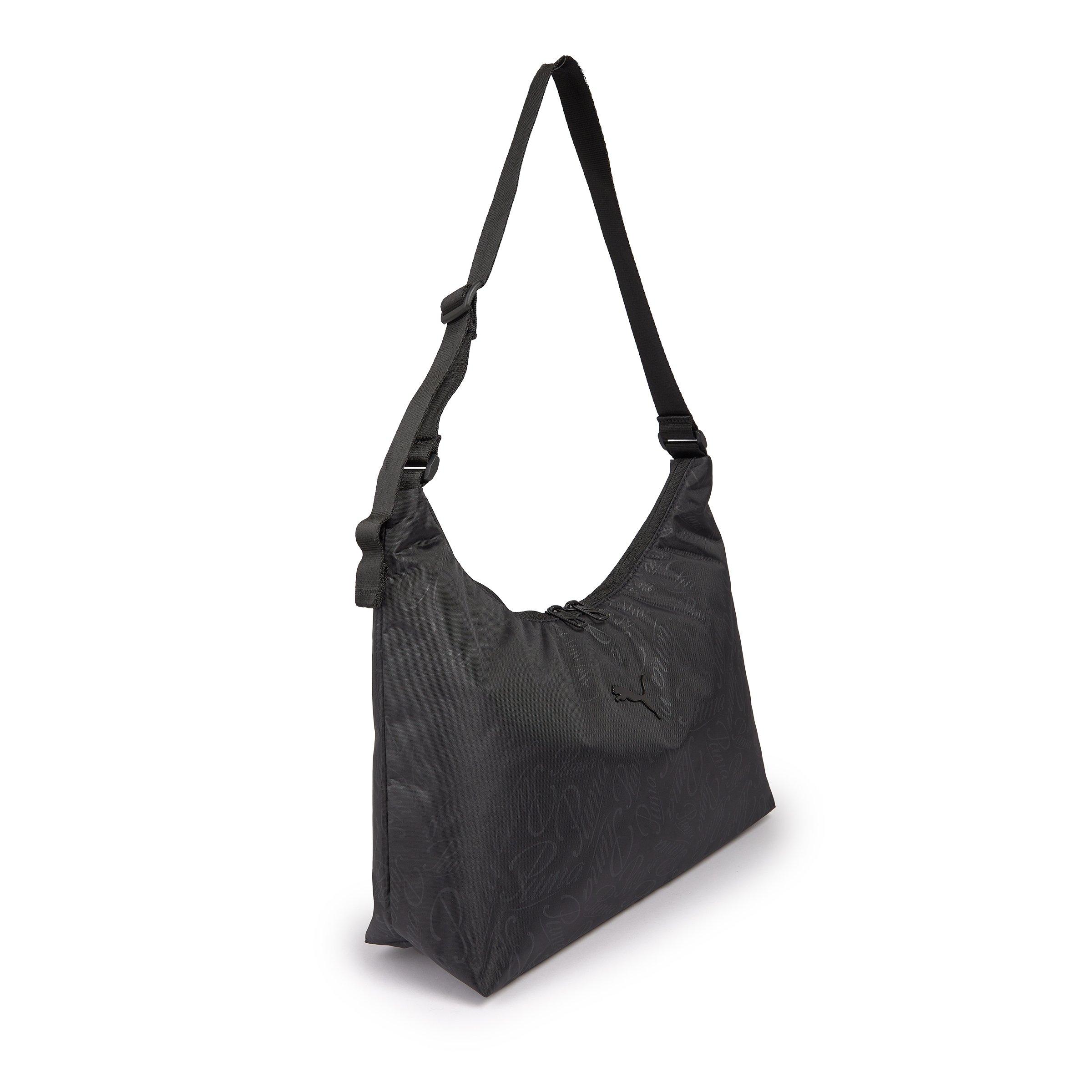 Black POP 7.5L Slouchy Hobo Bag (3209325) | Puma