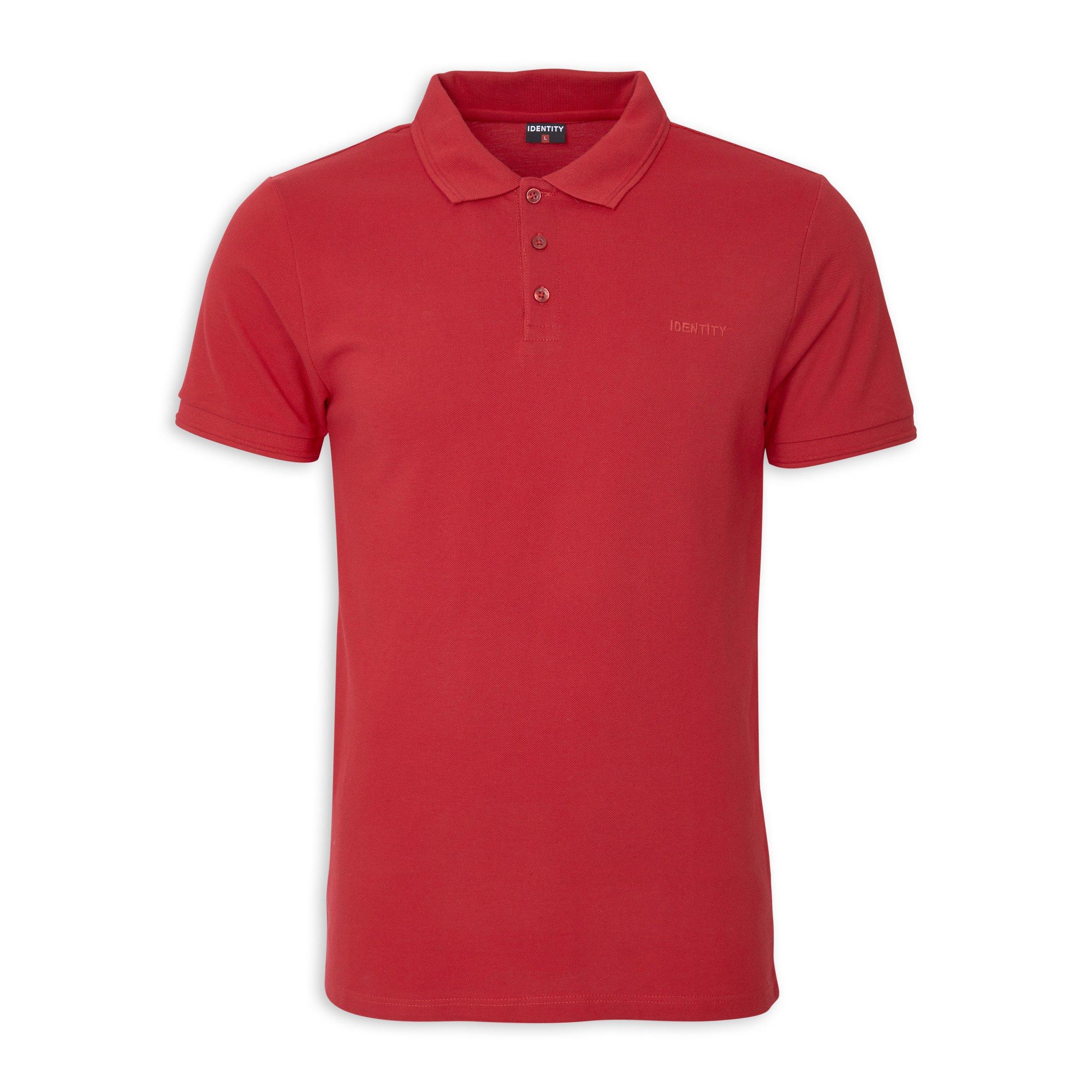 ウェア TRD Racing Grove Redcolor Red Golfer Shirt (3210212) | Identity