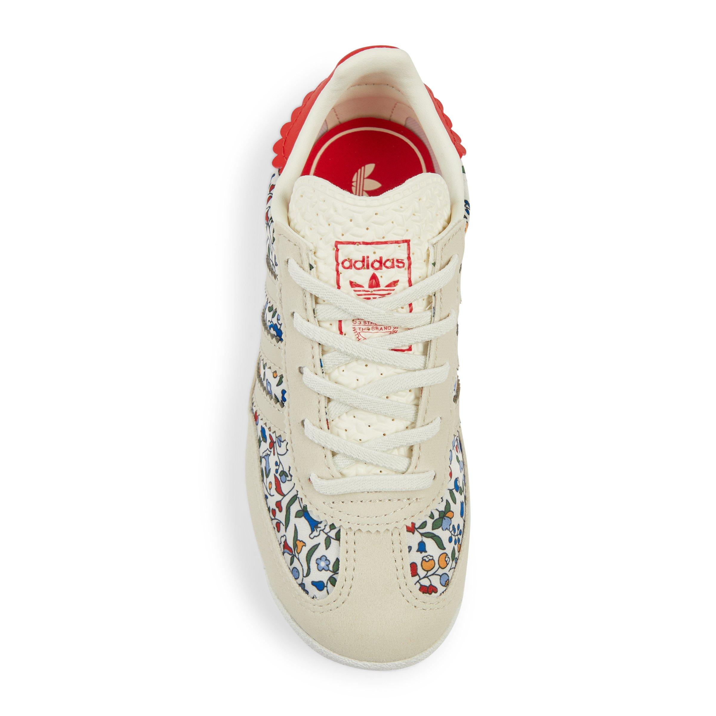 White SL 72 RS X Liberty London Elastic Lace (3210219) | Adidas Kids