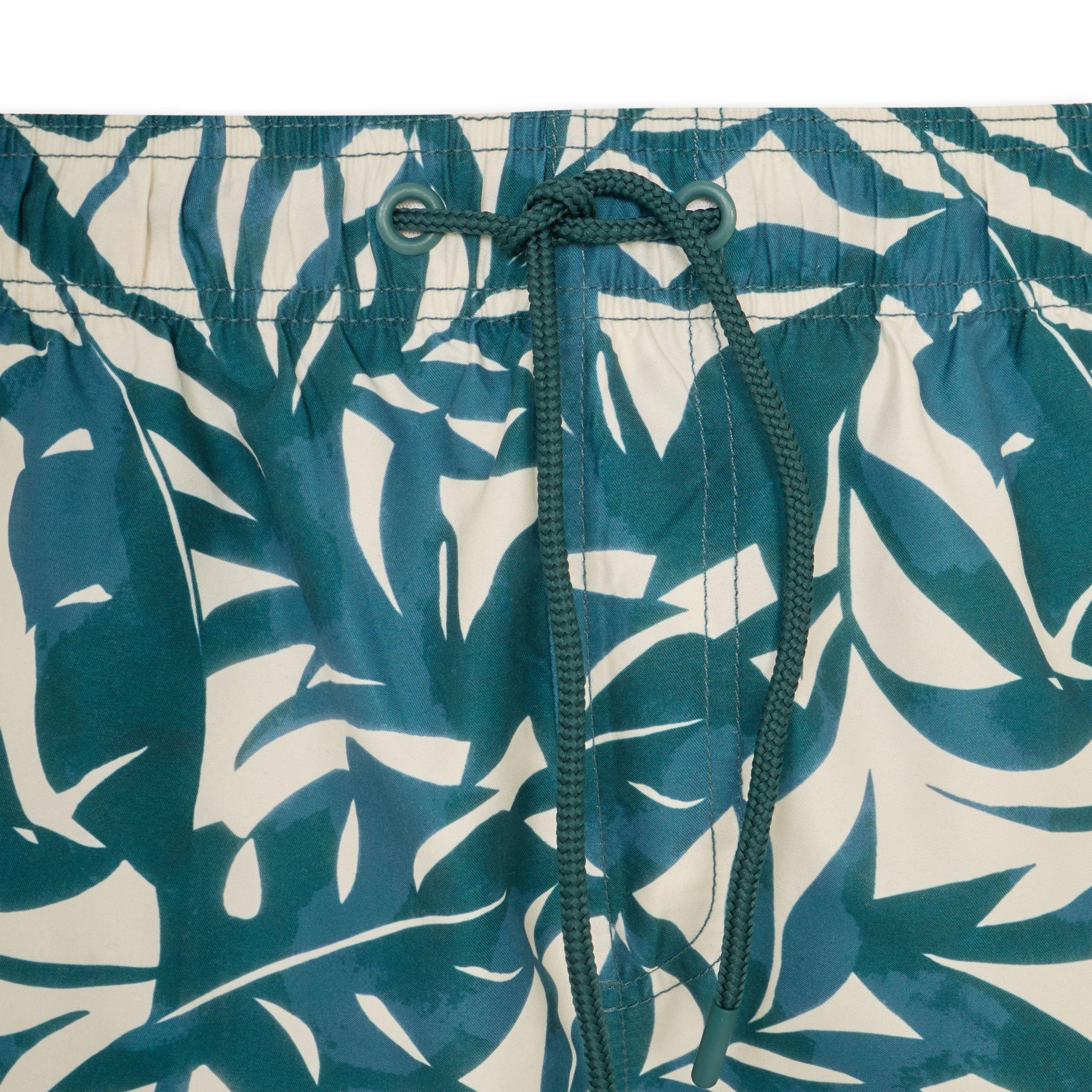 Petrol Ecru Foliage Swim Short (3210469) | Truworths Man