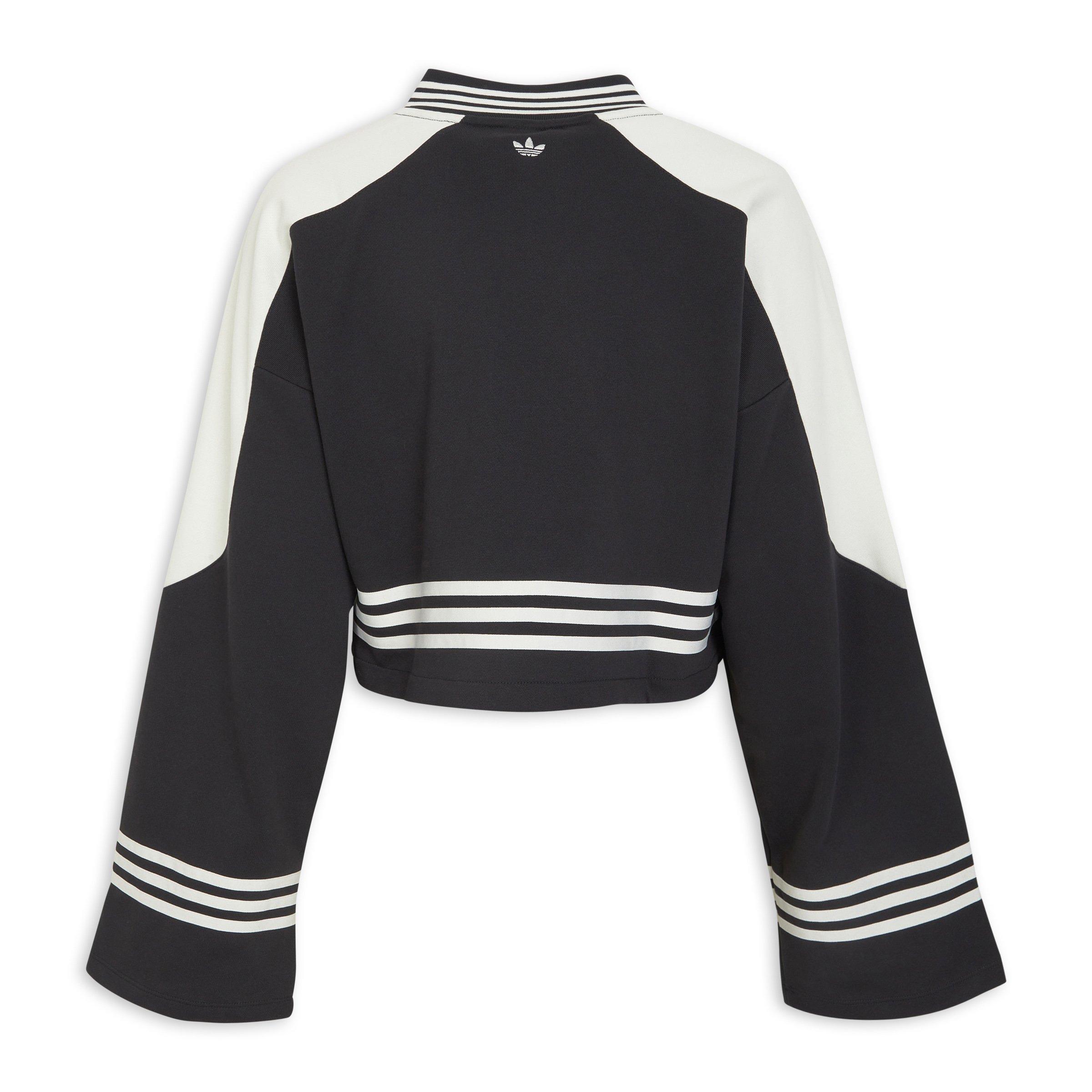 Black Blocking Crewneck Sweatshirt (3210685) | Adidas