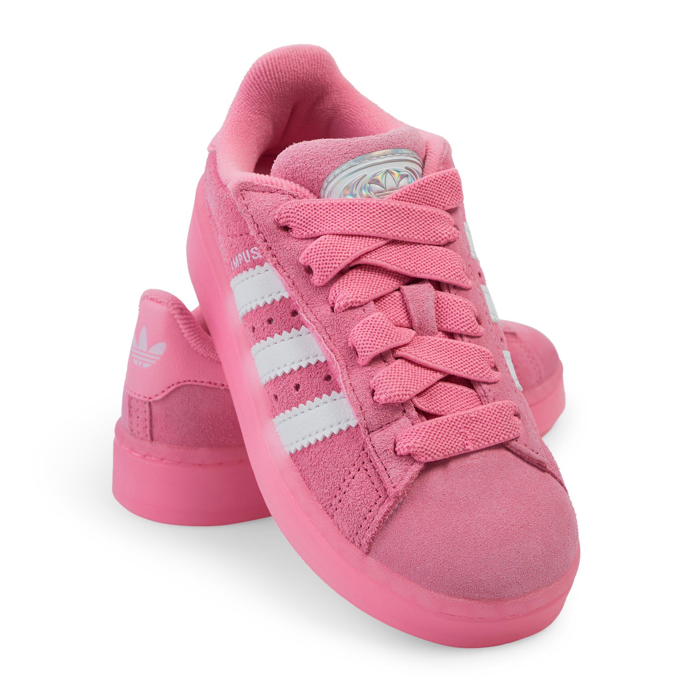Pink Campus 00s LED Lights Elastic Lace Sneakers (3210854) | Adidas Kids