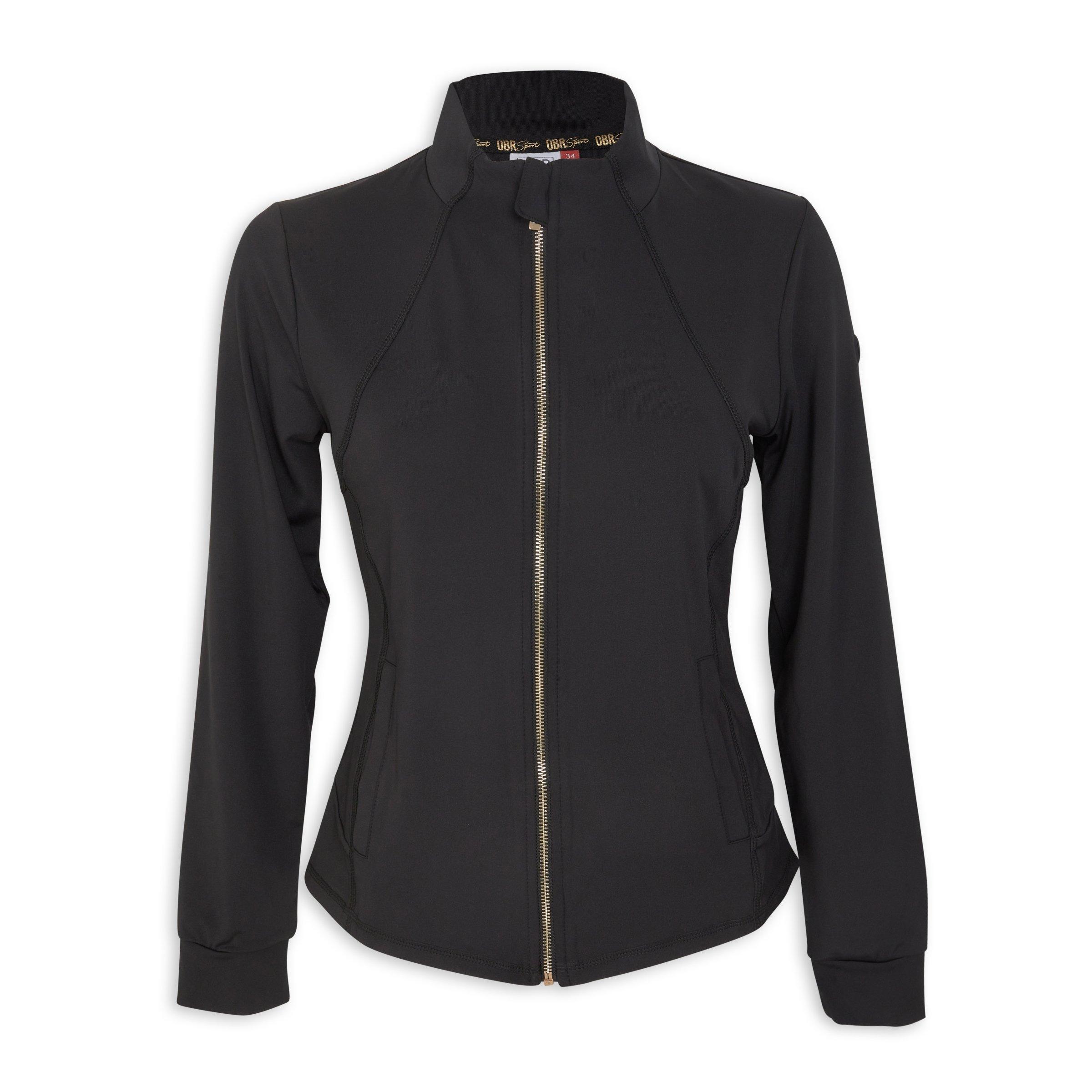 Black Zip Through Sweat Top (3210888) | OUTBACK RED Sport