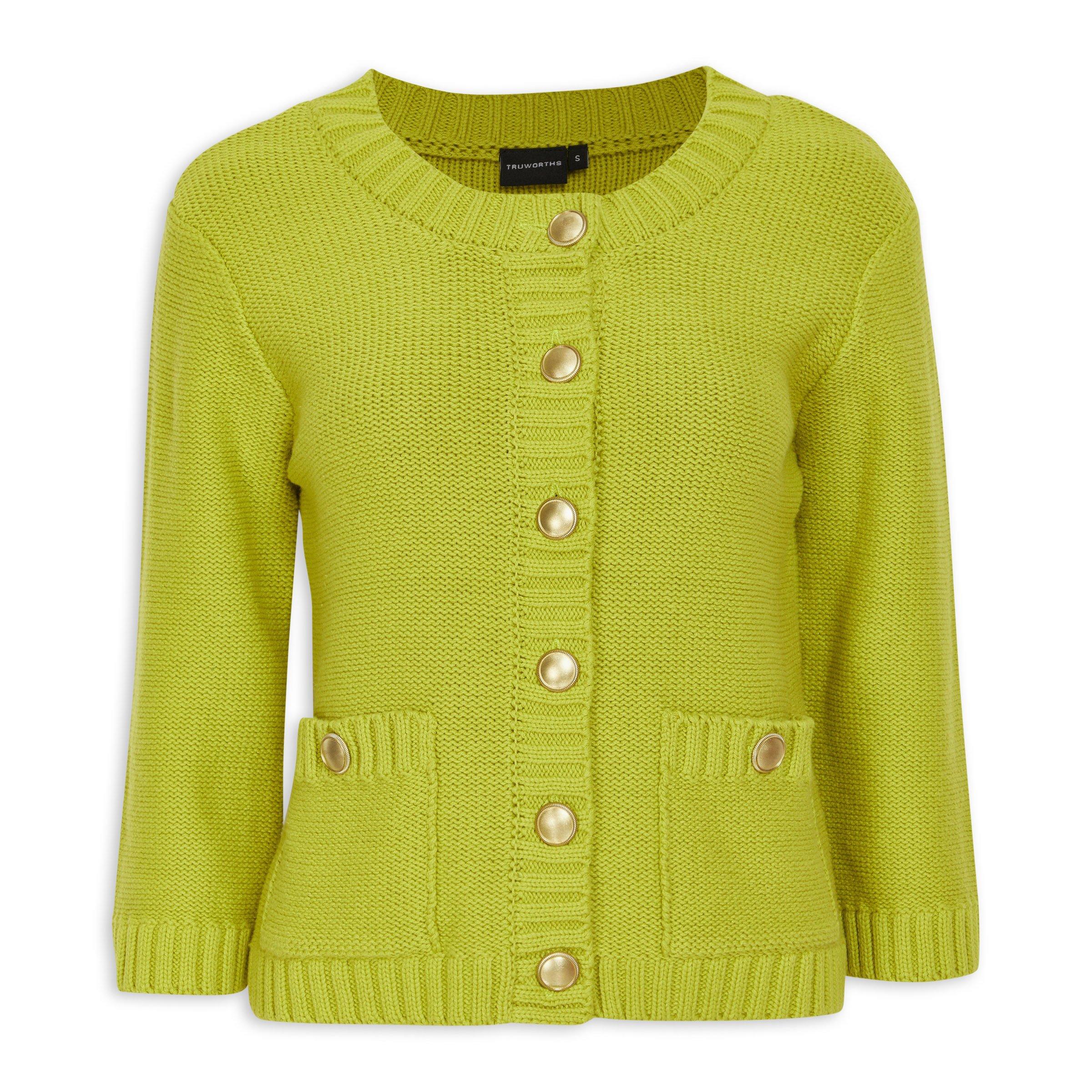 Green Textured Cardigan (3210988) | Truworths