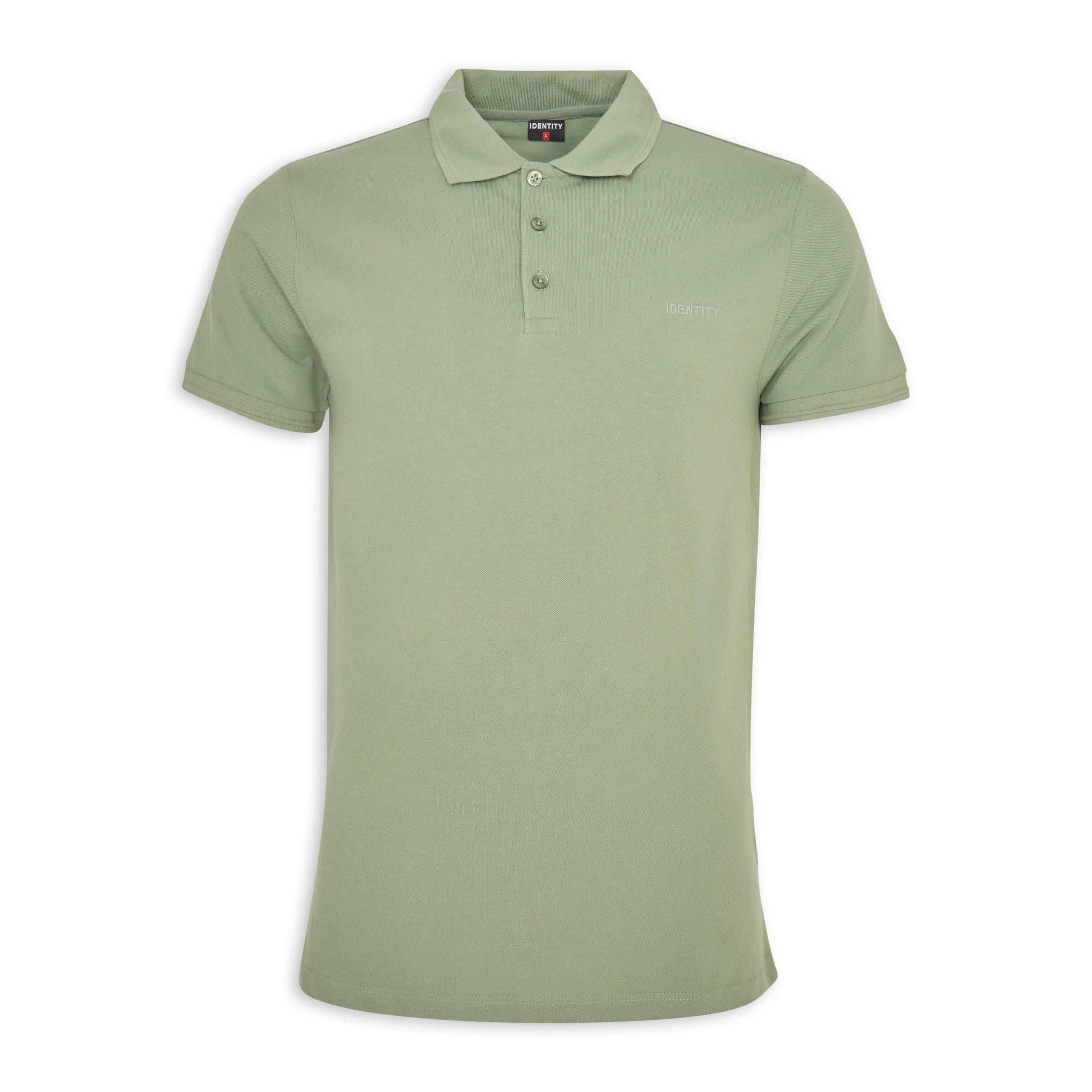 Sage Green Golfer Shirt (3211043) | Identity