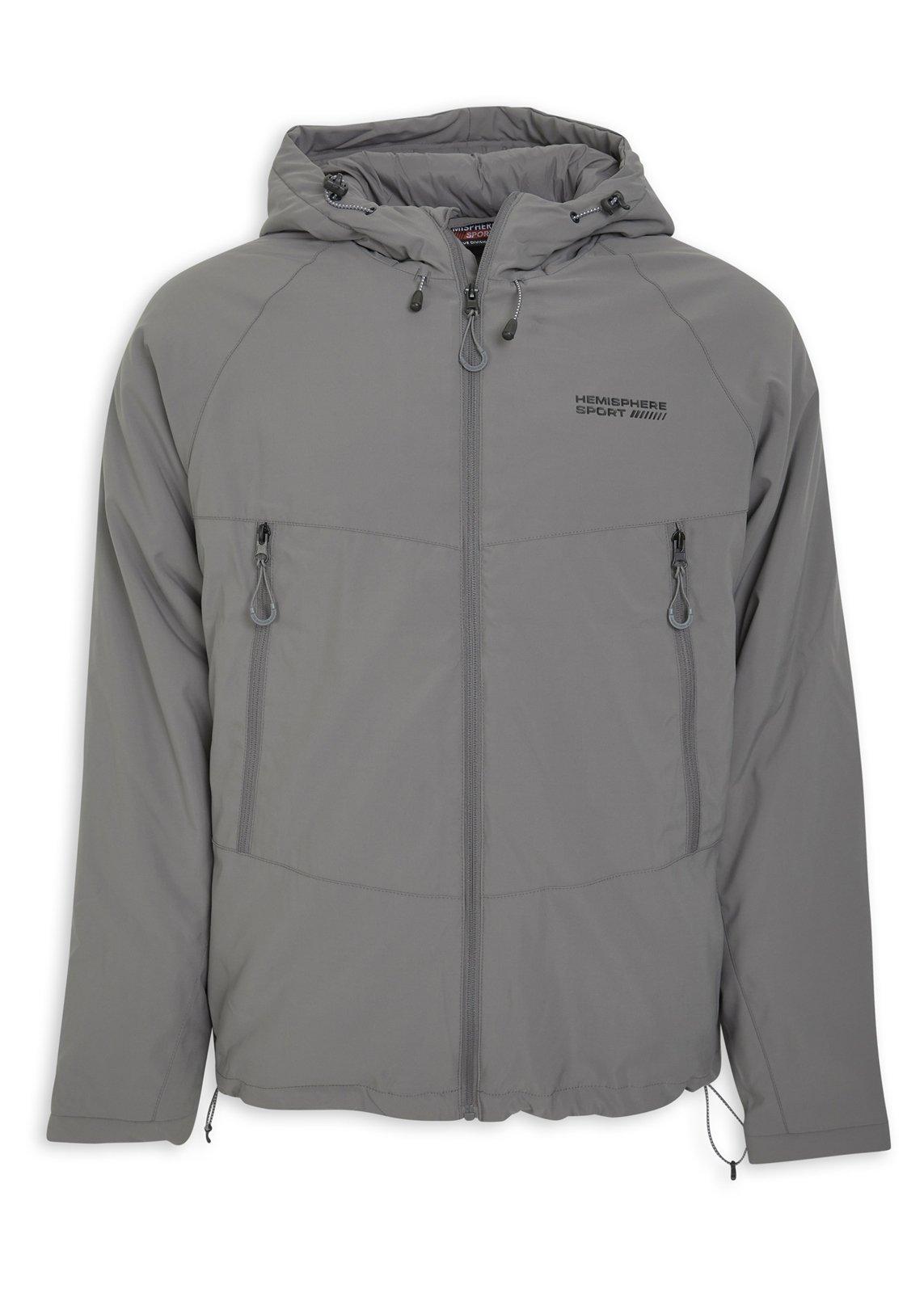 Pale Grey Windbreaker Jacket (3211166) | Hemisphere Sport
