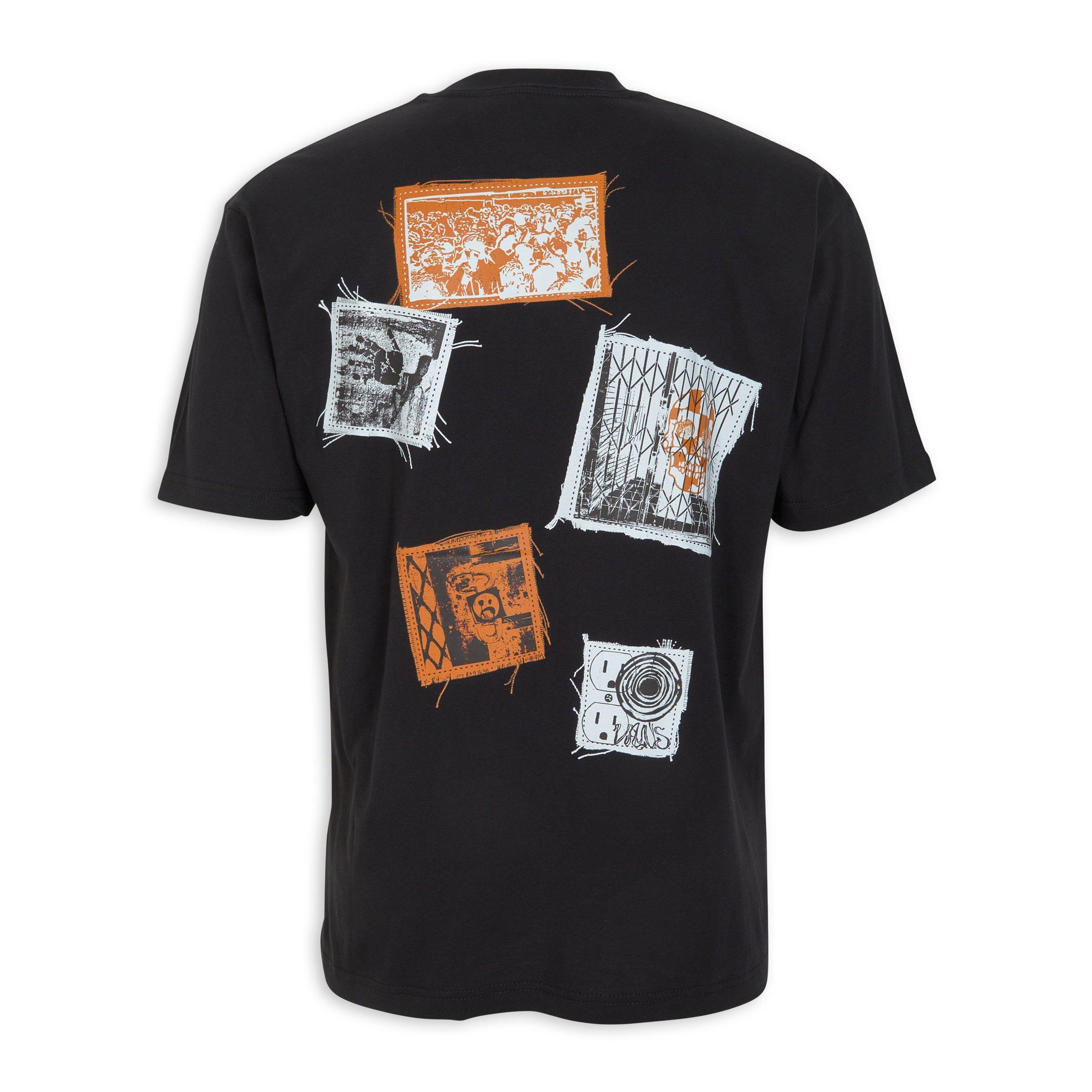 Black Punk Patch T-Shirt (3211339) | Vans