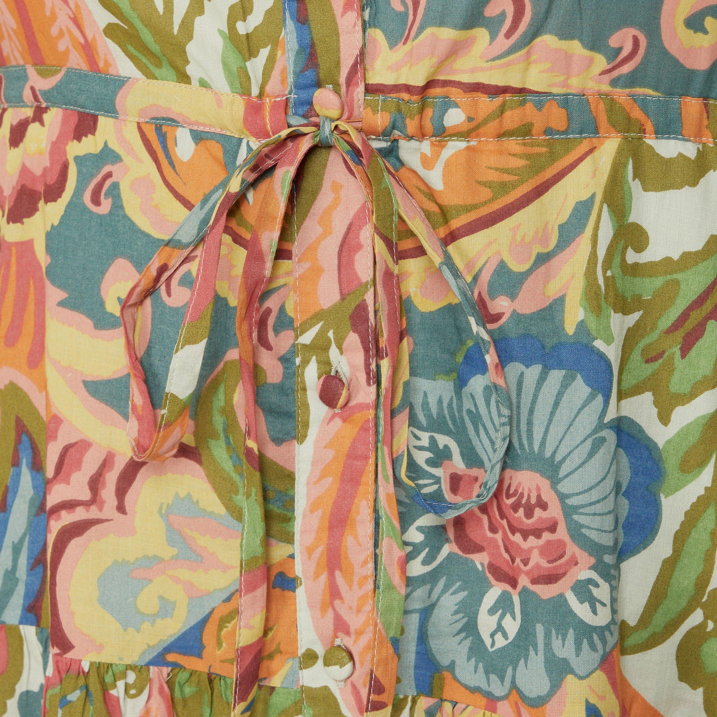 Floral Print Plus Size Tiered Dress (3211519) | Zeta