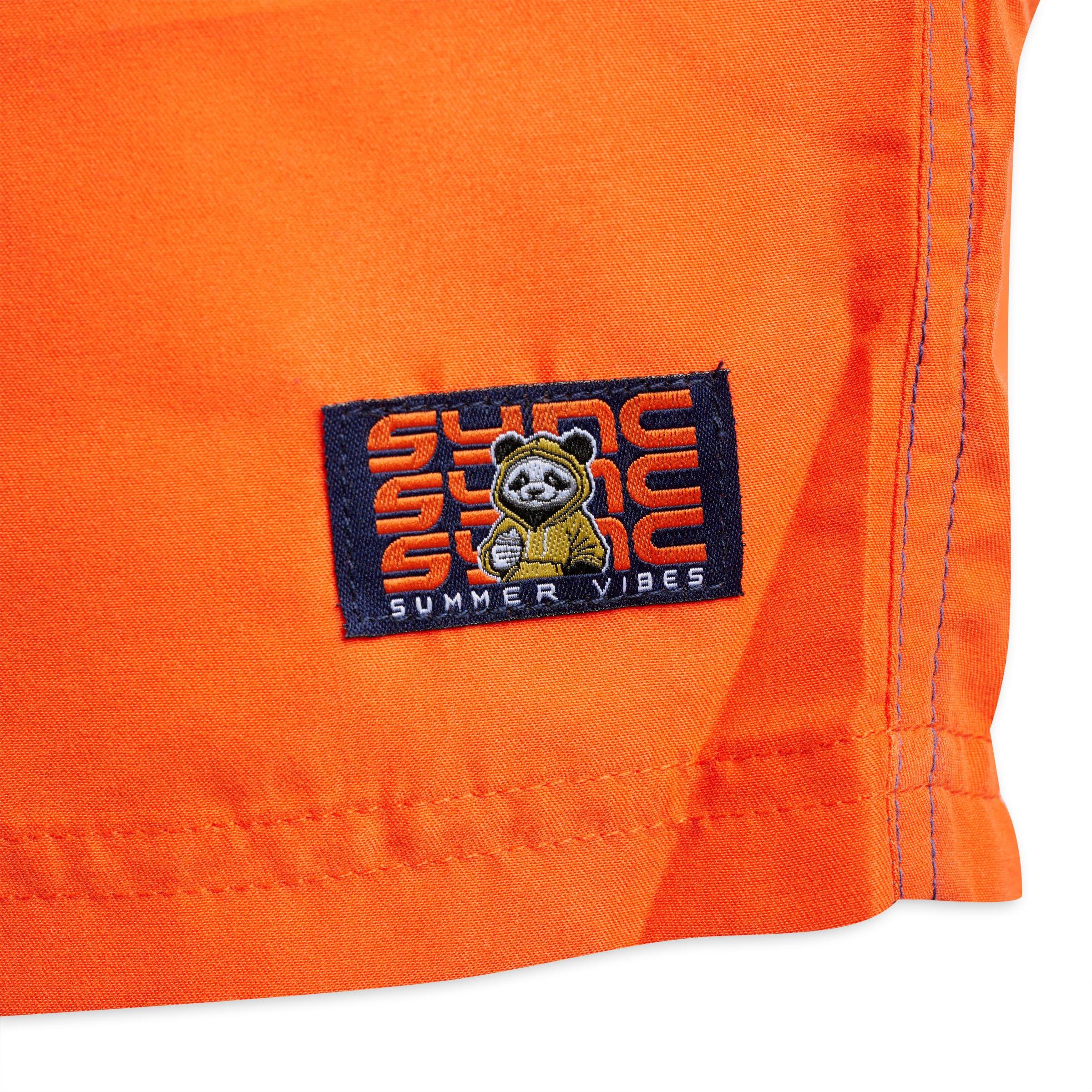 Orange And Navy Swim Shorts (3212152) | Identity X Sync