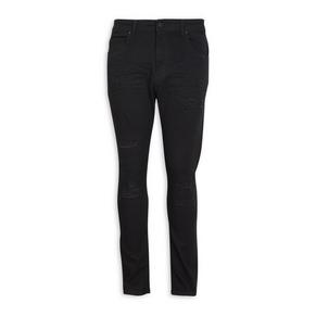 Black Tapered Skinny Jeans