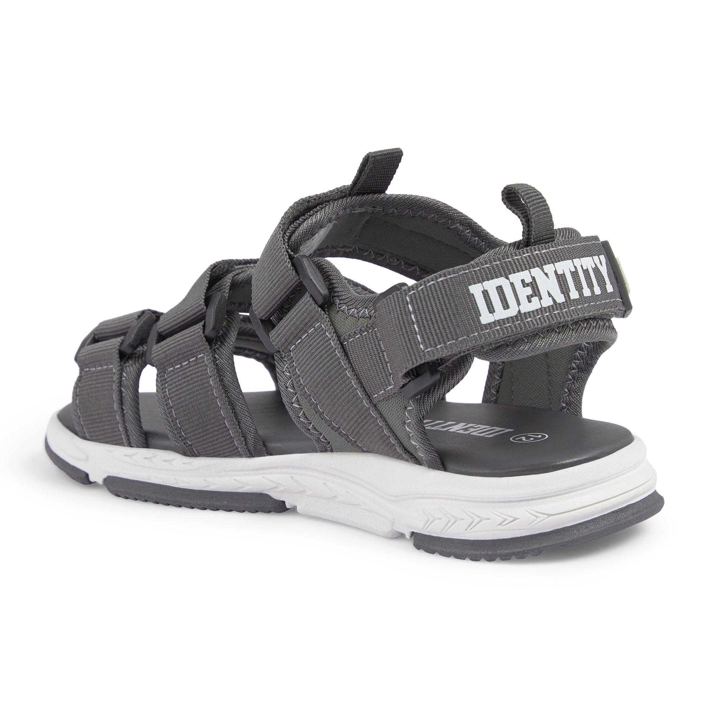 Kid Boys Grey Sandals (3212556) | Identity
