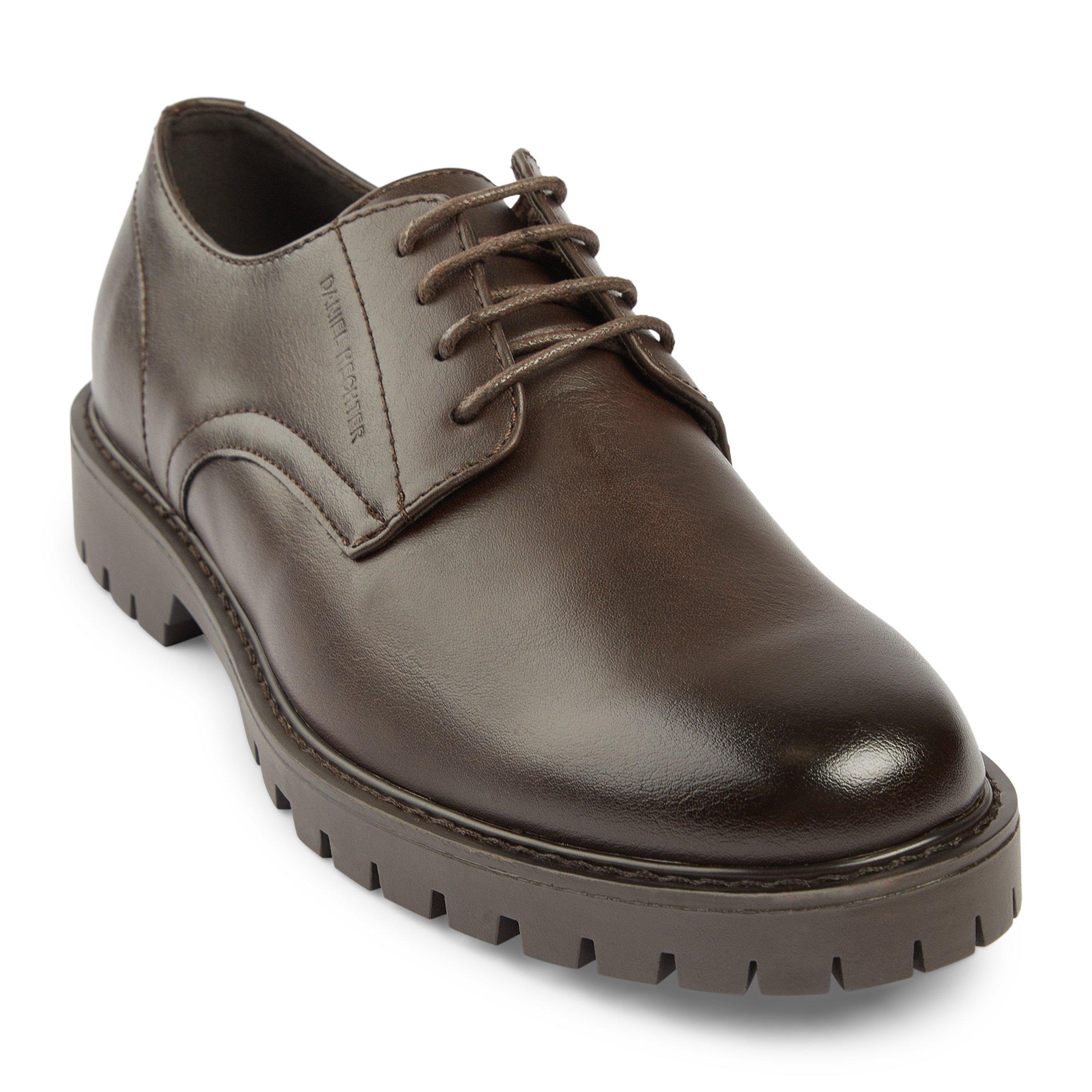 Brown Chunky Formal Shoes (3212602) | Daniel Hechter