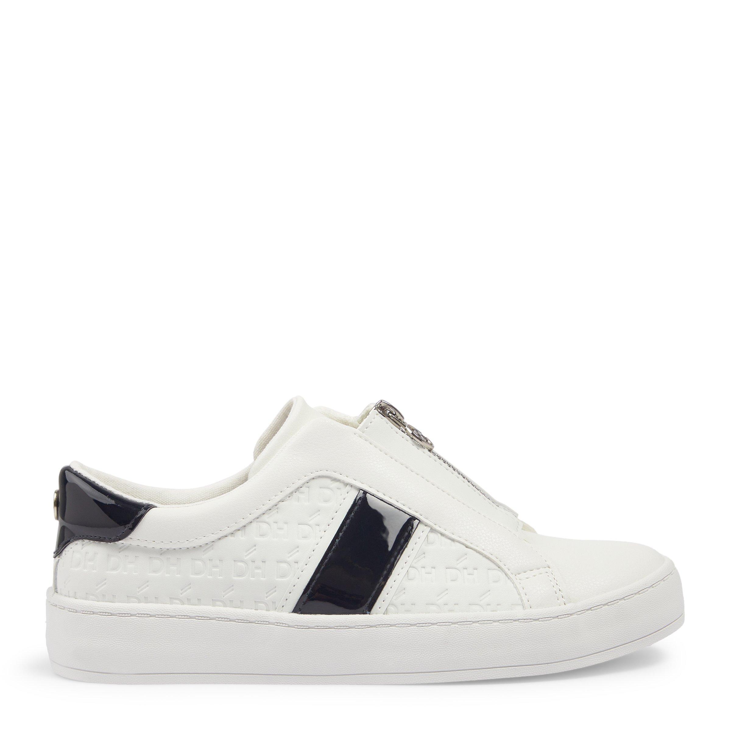 White Sneakers with Zip Closure (3212768) | Daniel Hechter