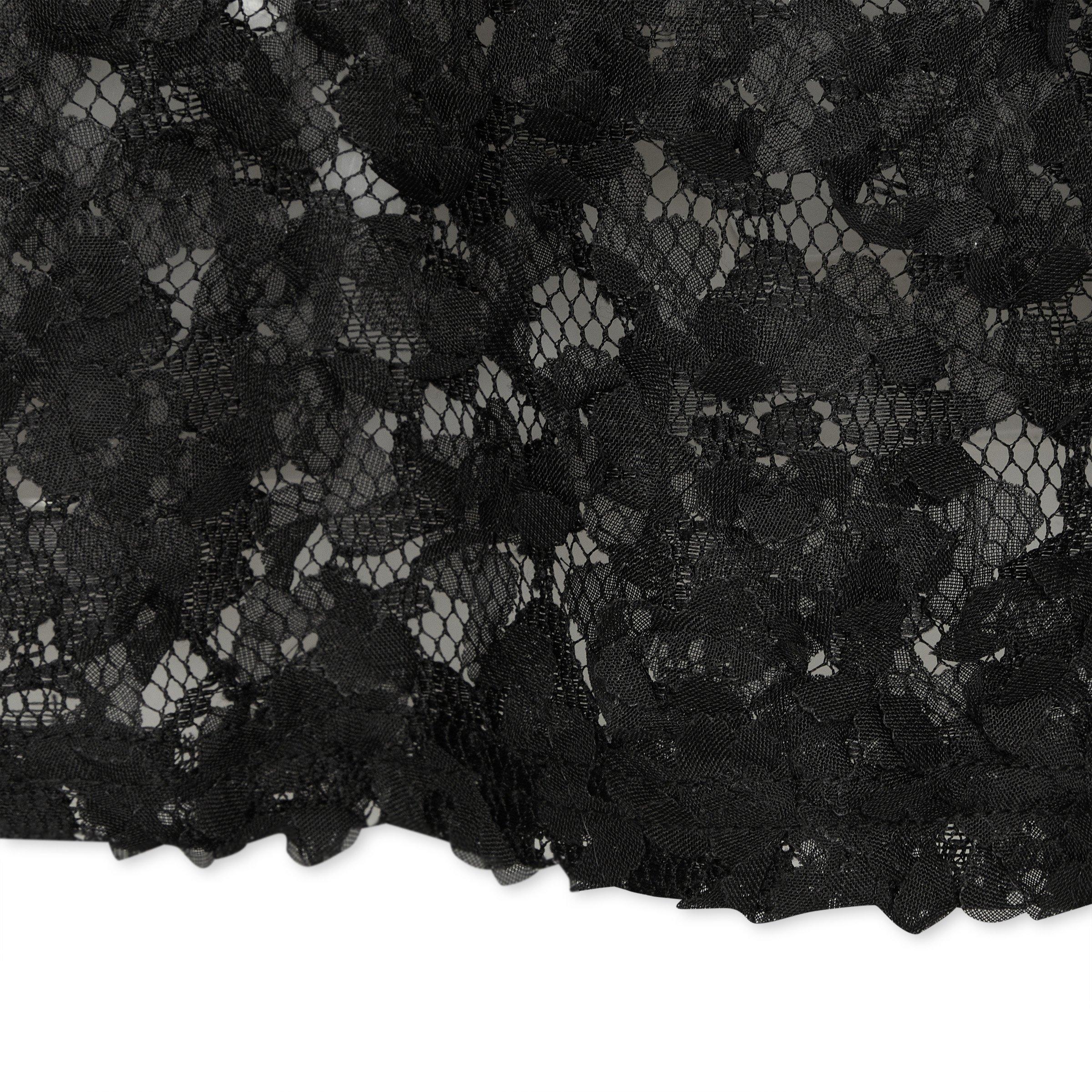 Black Floral Lace Shell Top (3213917) | Truworths