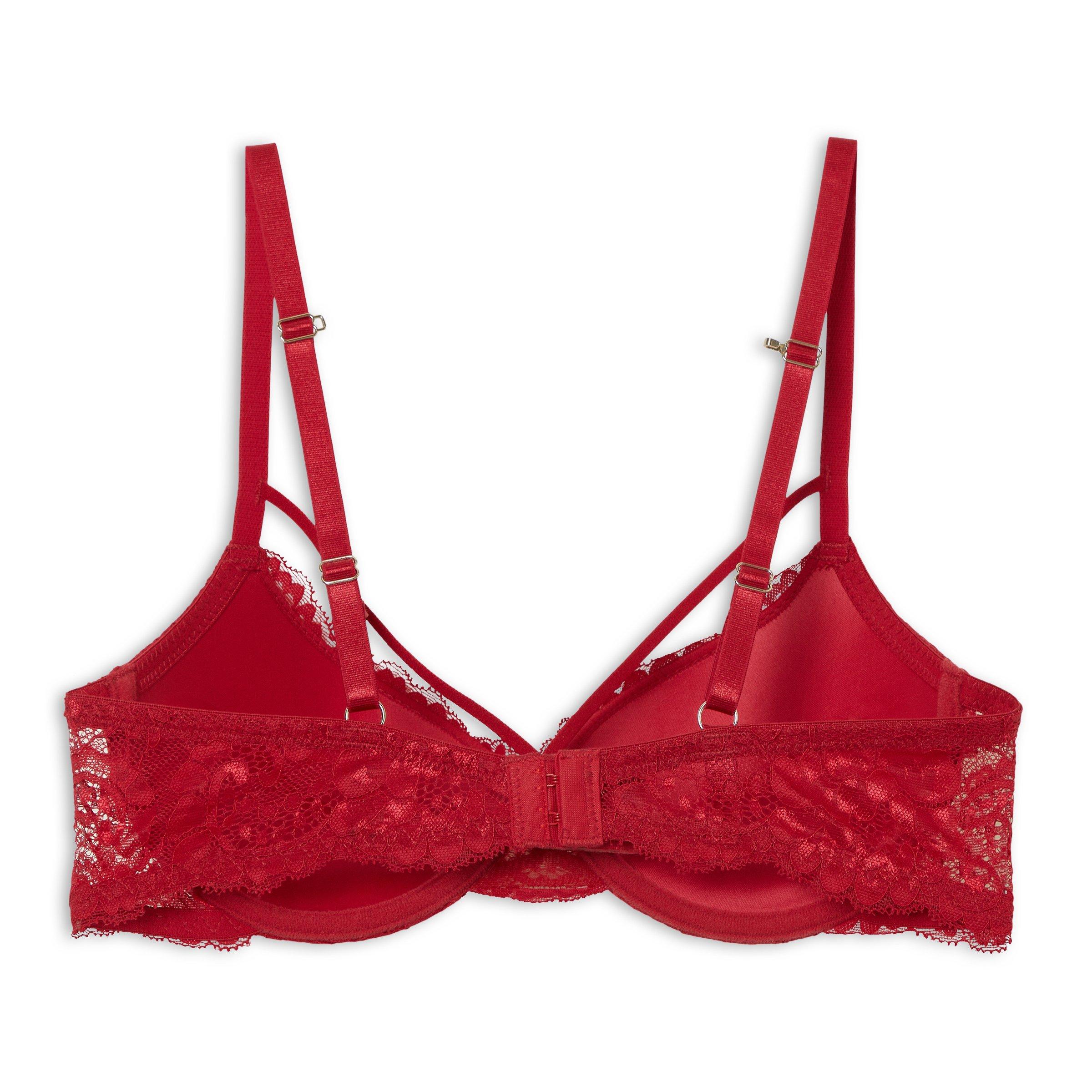 2-pack Red and Navy Push Up Bras (3214853) | Identity
