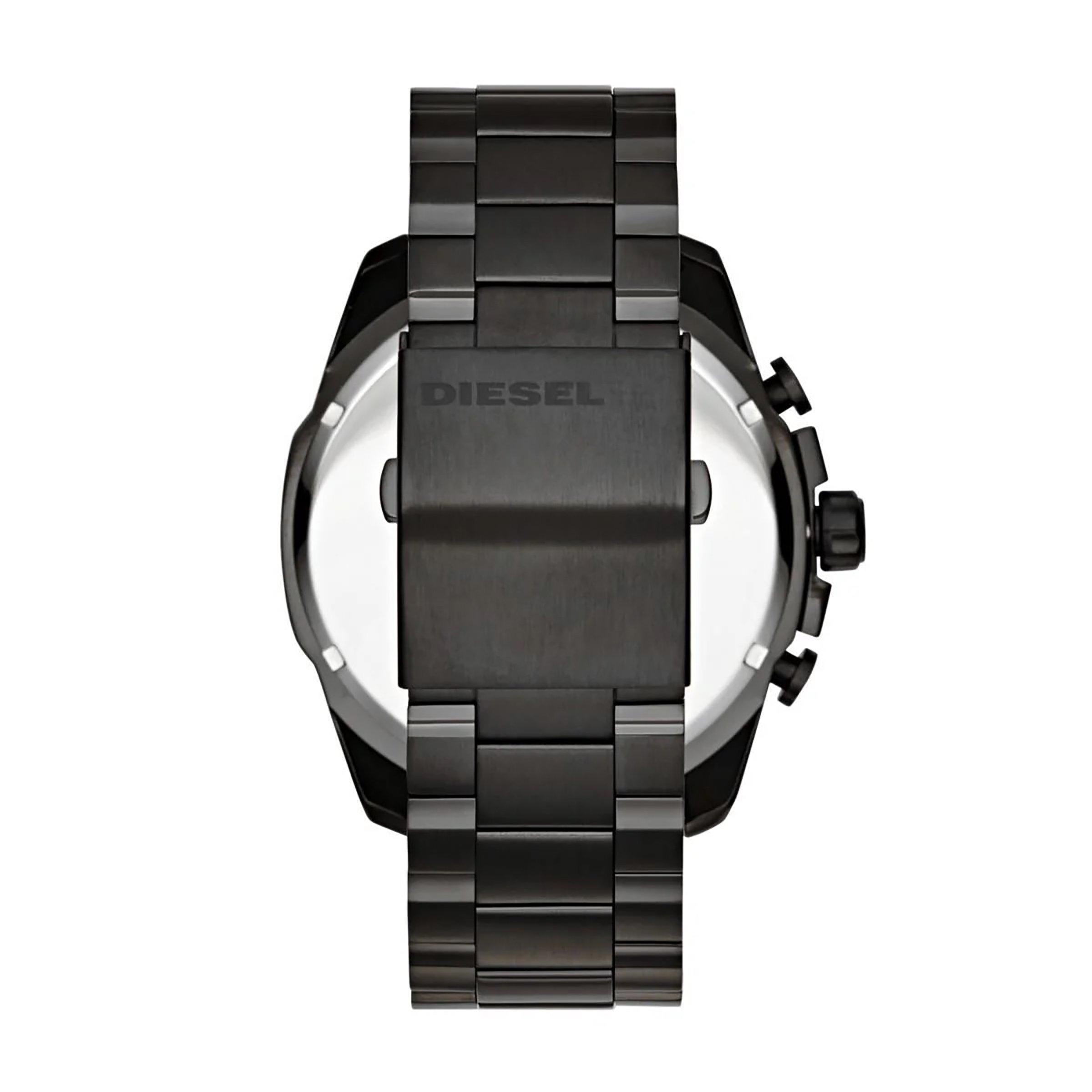 Black Mega Chief Iridescent Watch (3214945) | Diesel