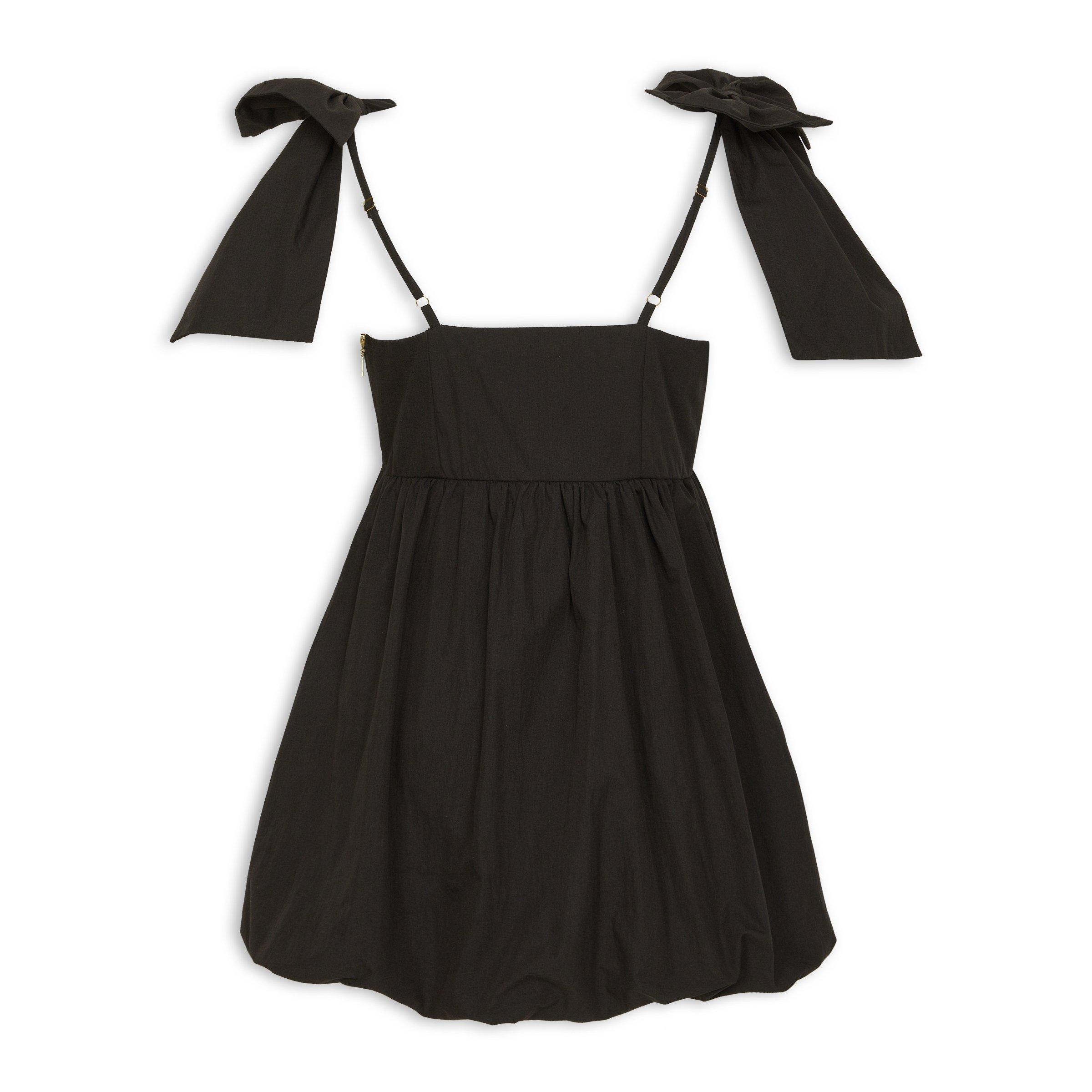 Black Bow Bubble Mini Dress (3216251) | Arlow