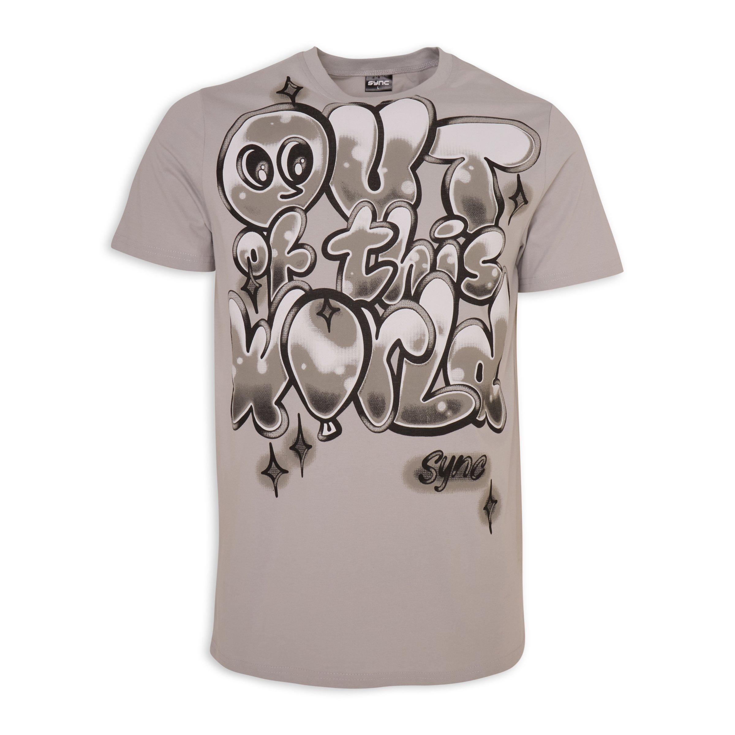 Grey Graphic T-shirt (3216435) | Identity X Sync