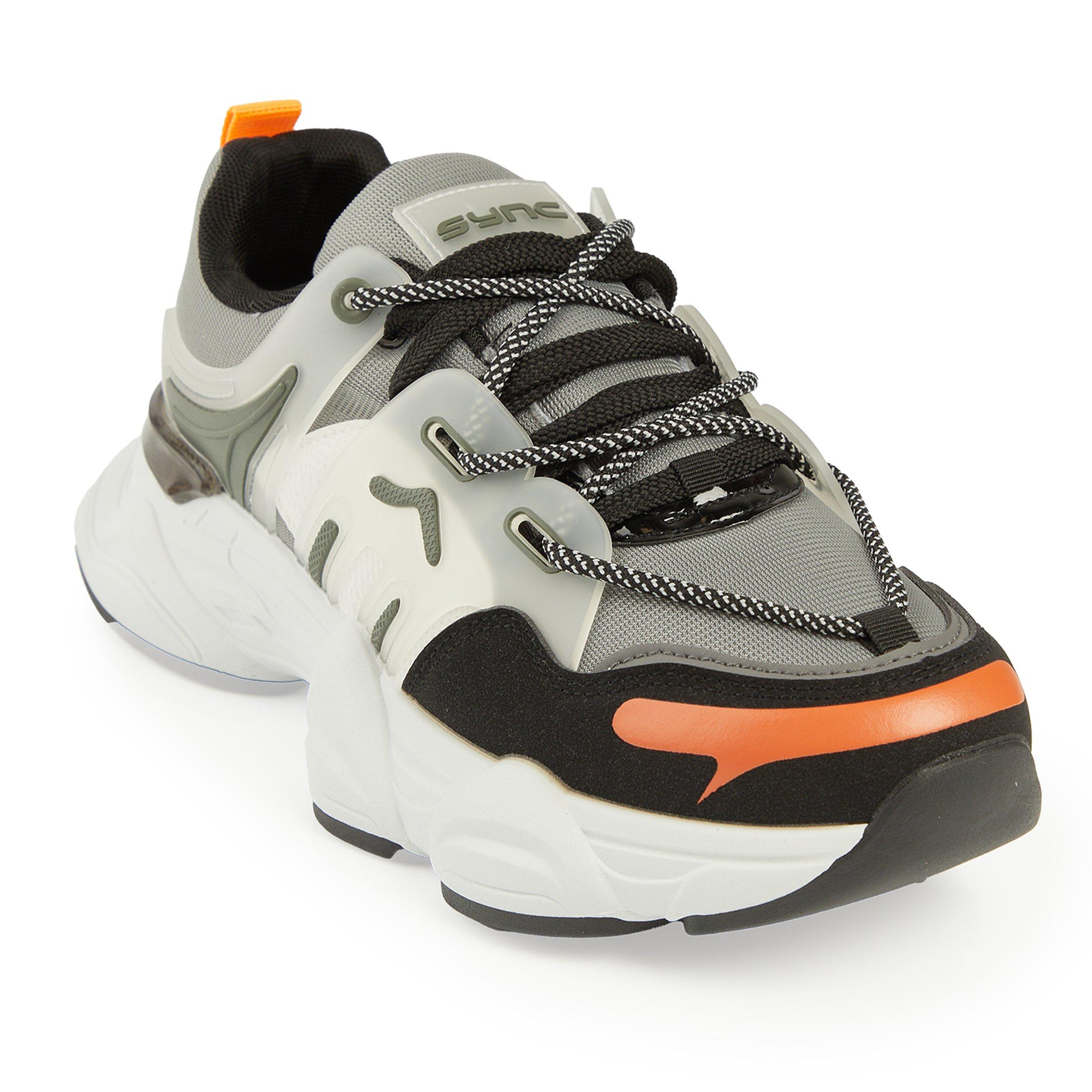 UNION Contract Pro カモフラージュ Grey Colourblocked Runner Sneakers (3216985) | Identity X Sync
