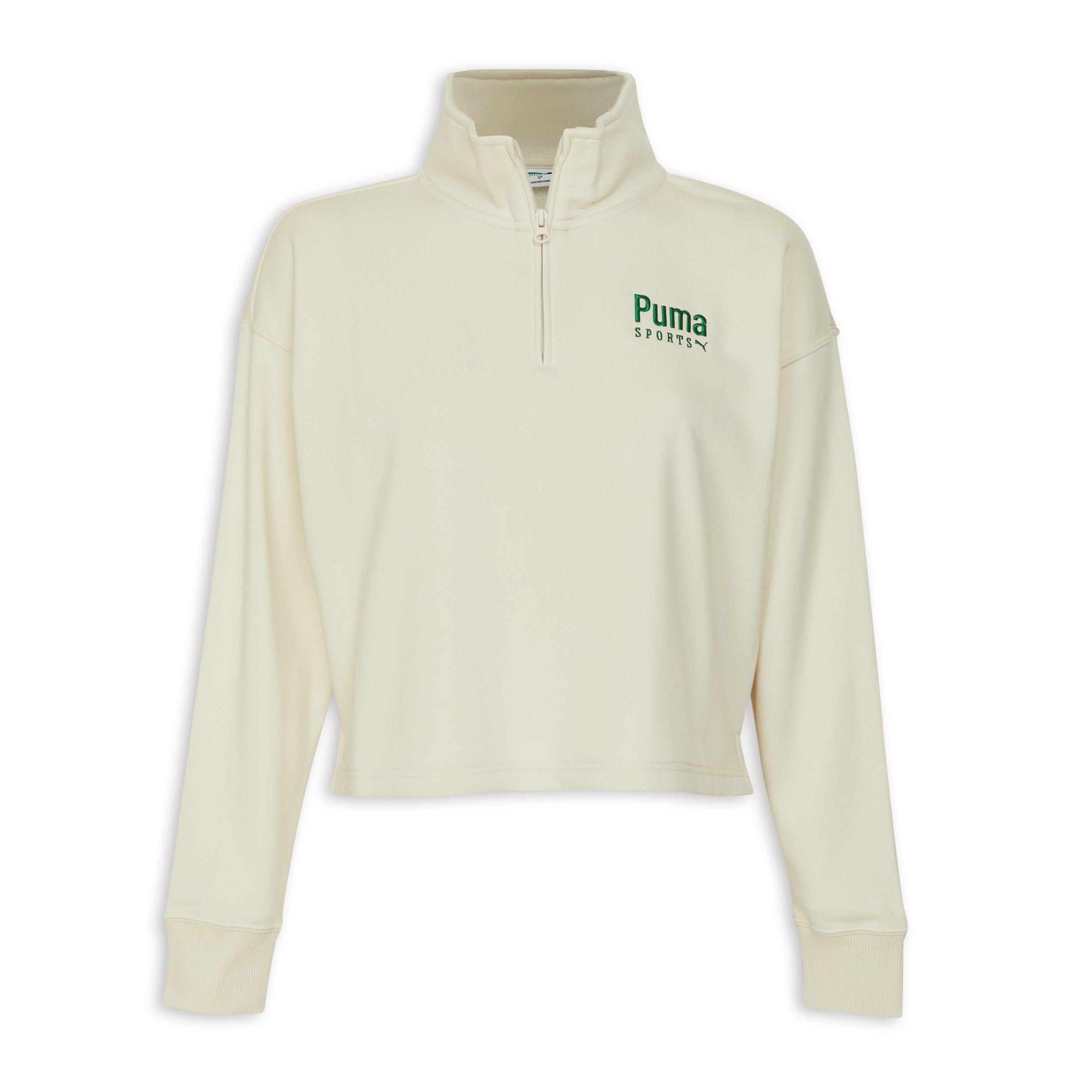 M♡ Cream Women's Half-Zip Crew (3217850) | Puma