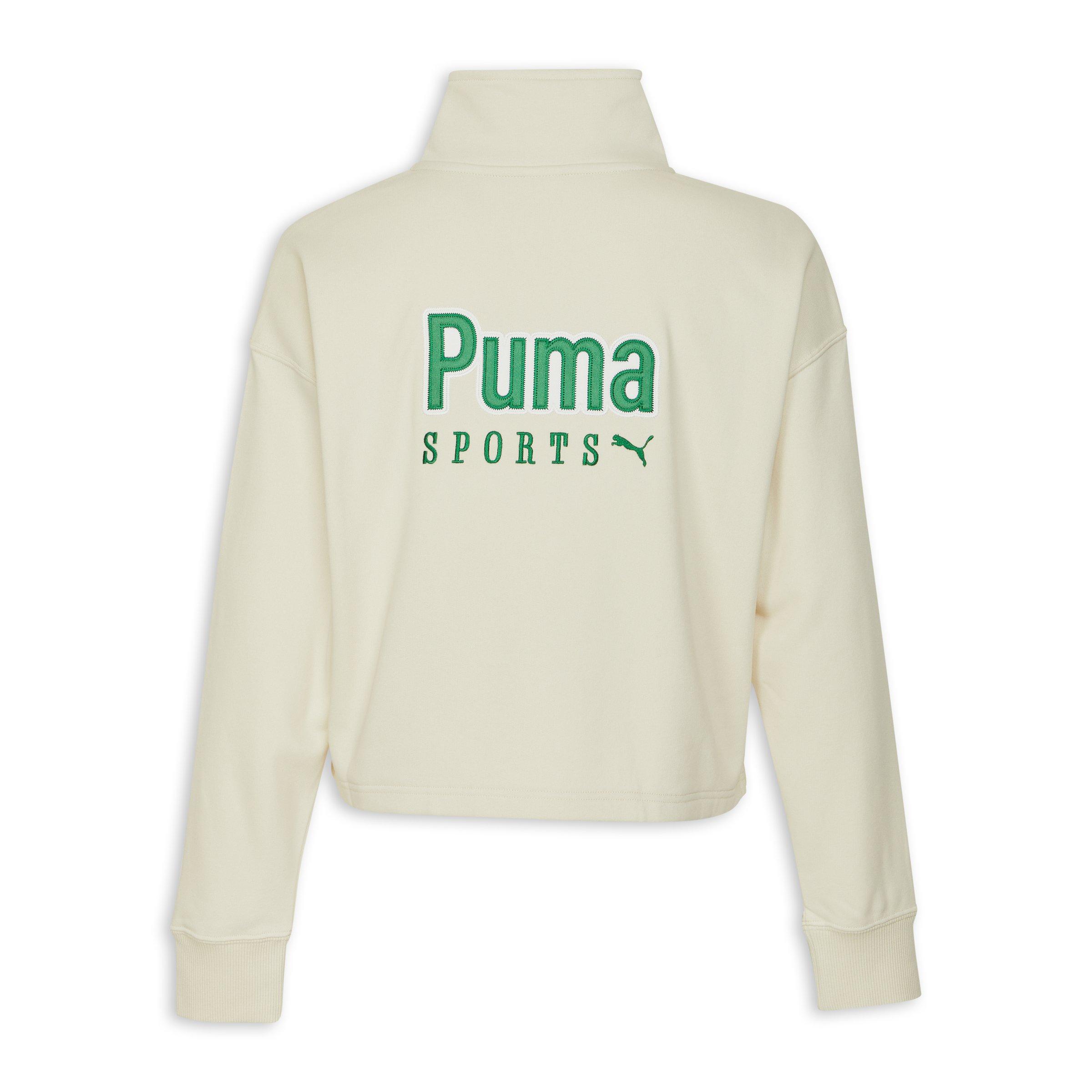 ※rio※ Cream Women's Half-Zip Crew (3217850) | Puma