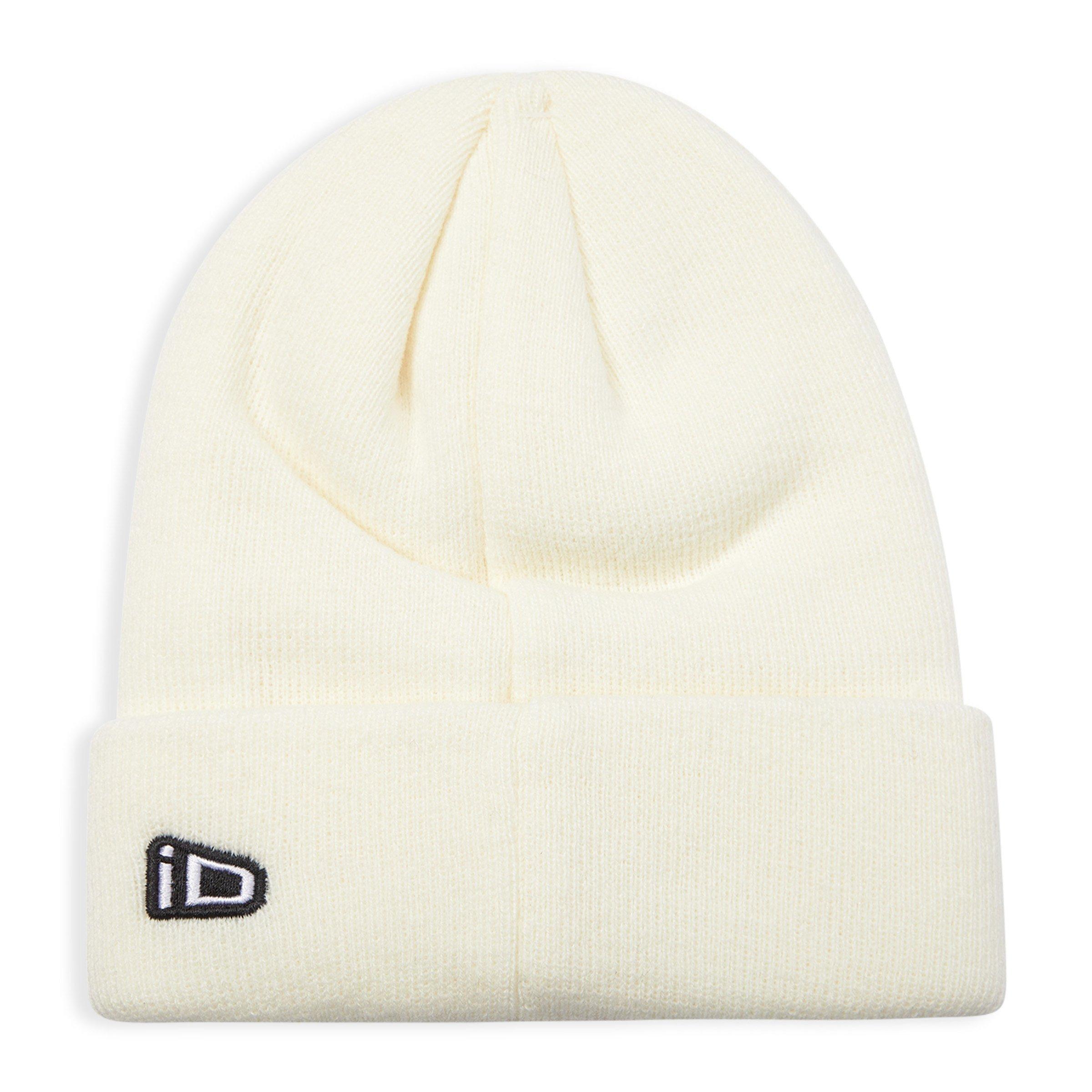 帽子 S fuzzy knit beanie (white) THEREDTHREAD 帽子 S fuzzy knit