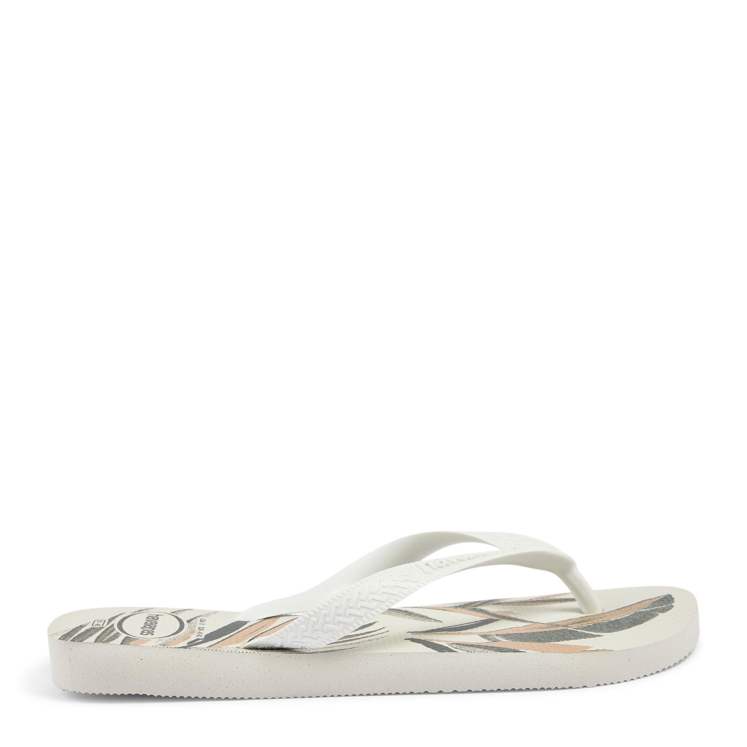 White Aloha Flip Flops (3218575) | Havaianas