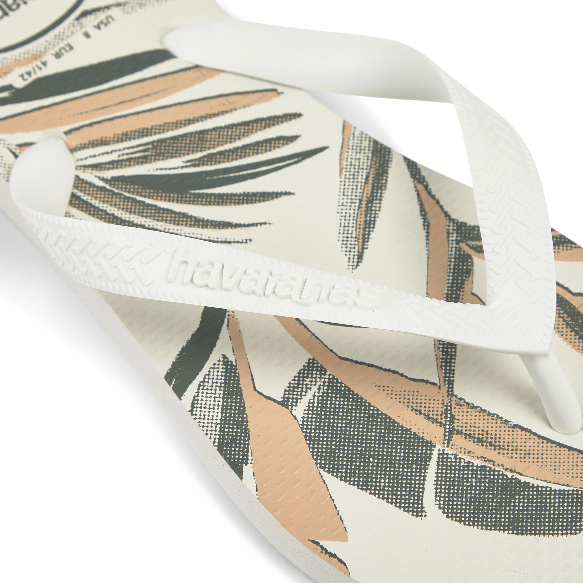 White Aloha Flip Flops (3218575) | Havaianas