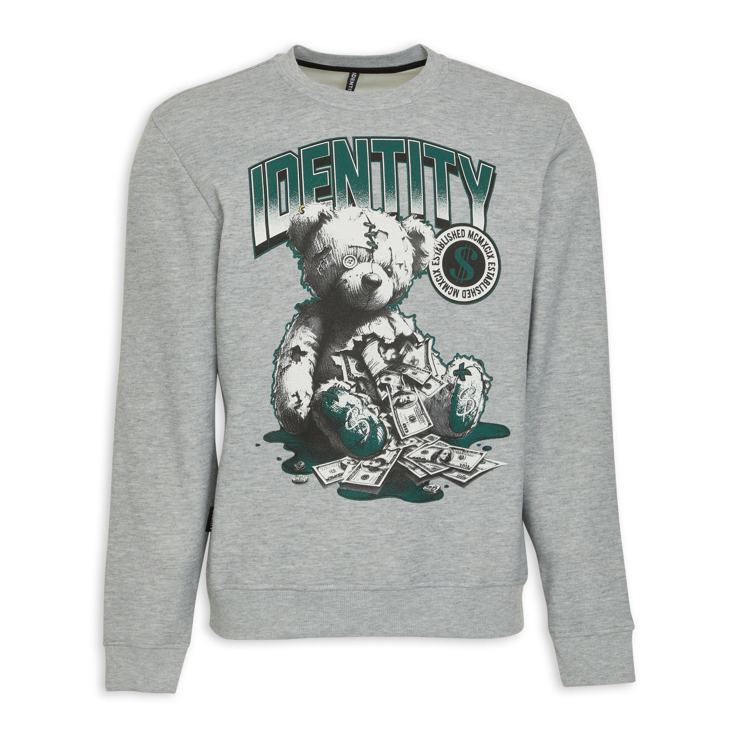 Grey Sweat Top (3218595) | Identity