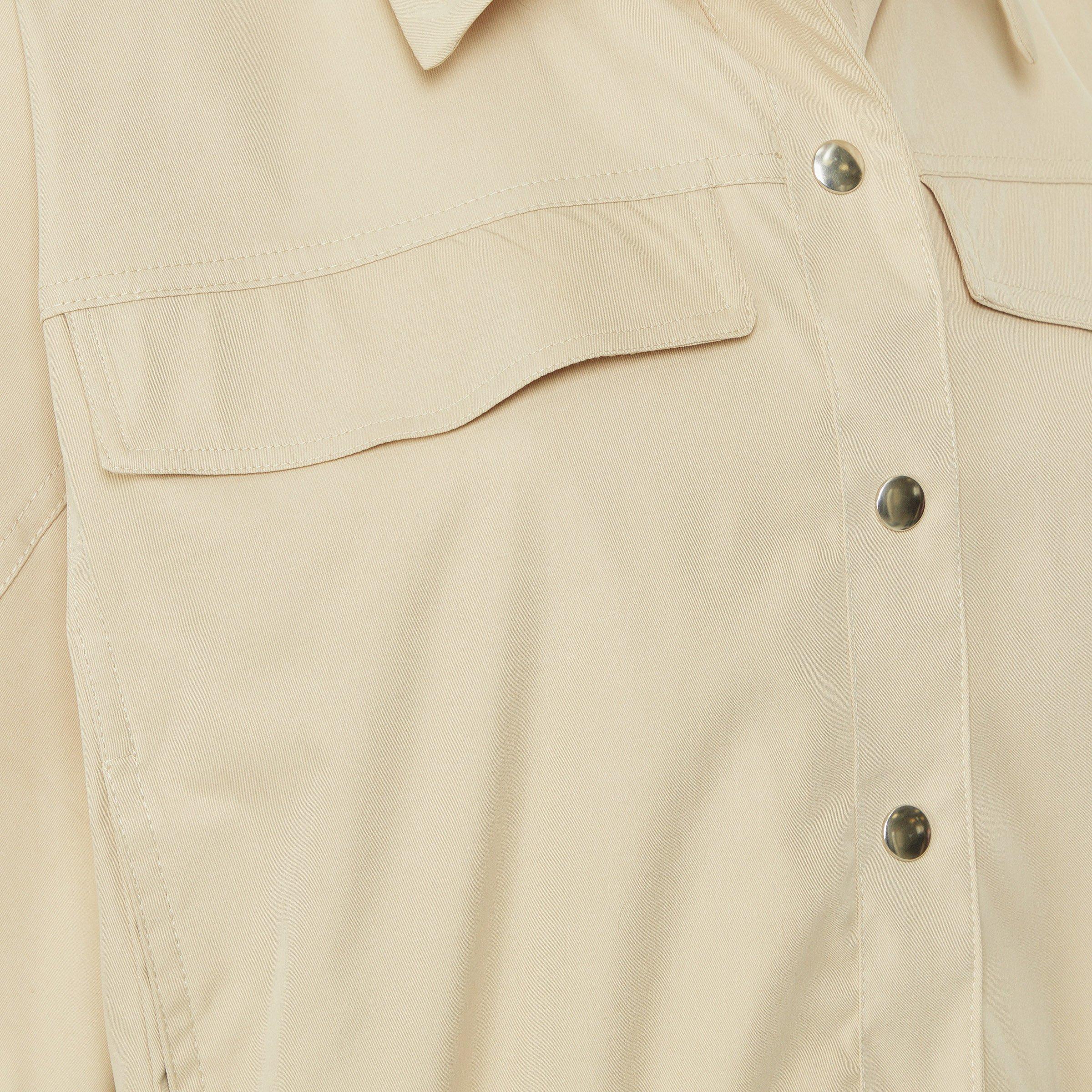 Beige Twill Jacket (3218798) | Amber