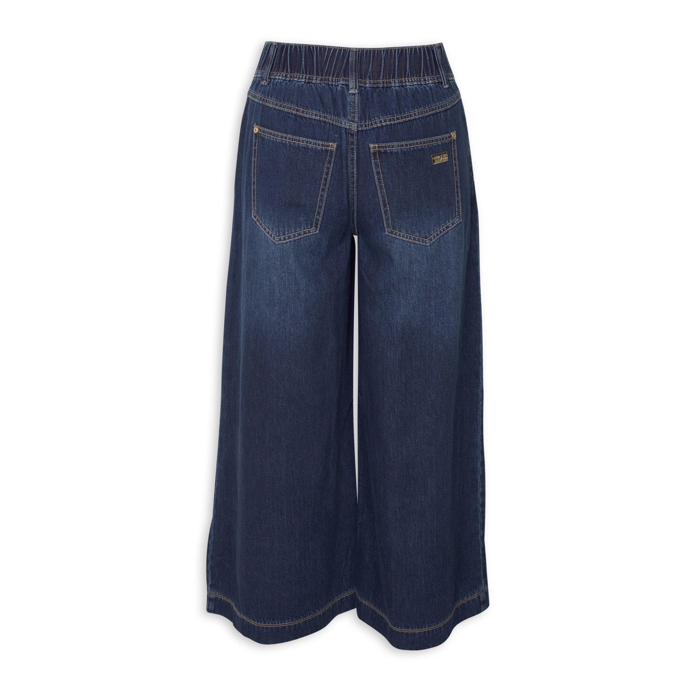 Dark Blue Palazzo Jeans (3219299) | OUTBACK RED