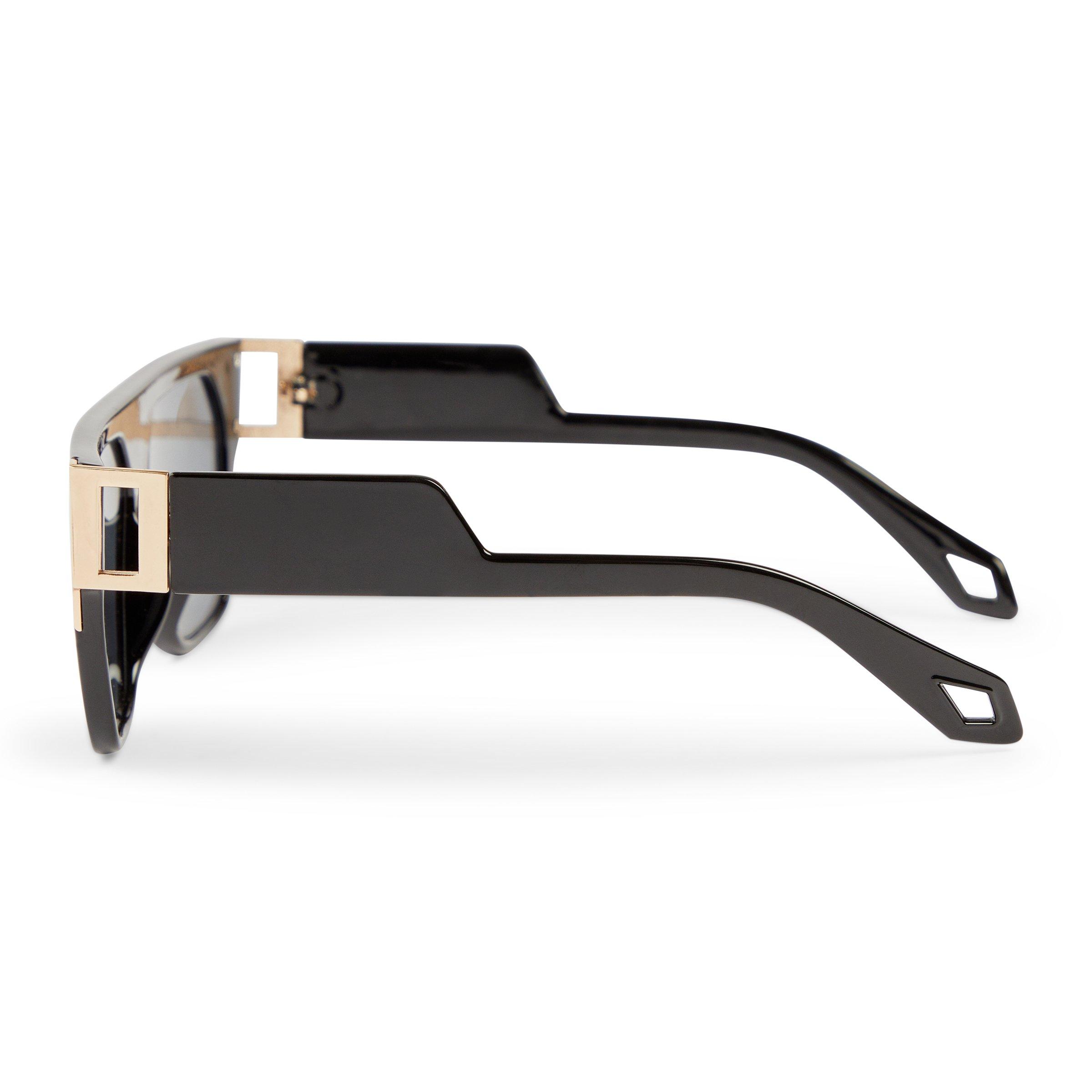 Black Gold Metal Detail Sunglasses (3219347) | Birlin Eyewear