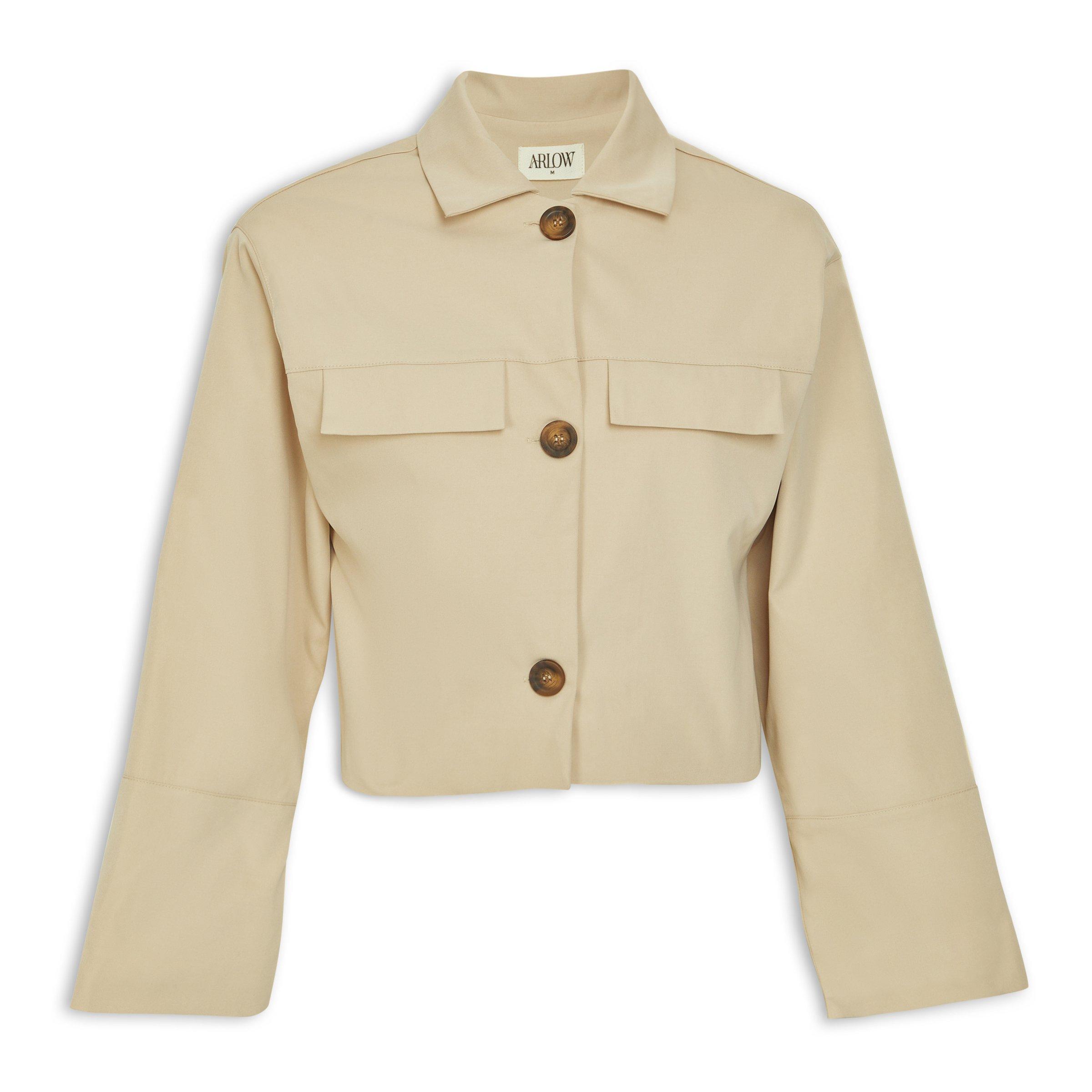 Stone Cropped Jacket (3219980) | Arlow