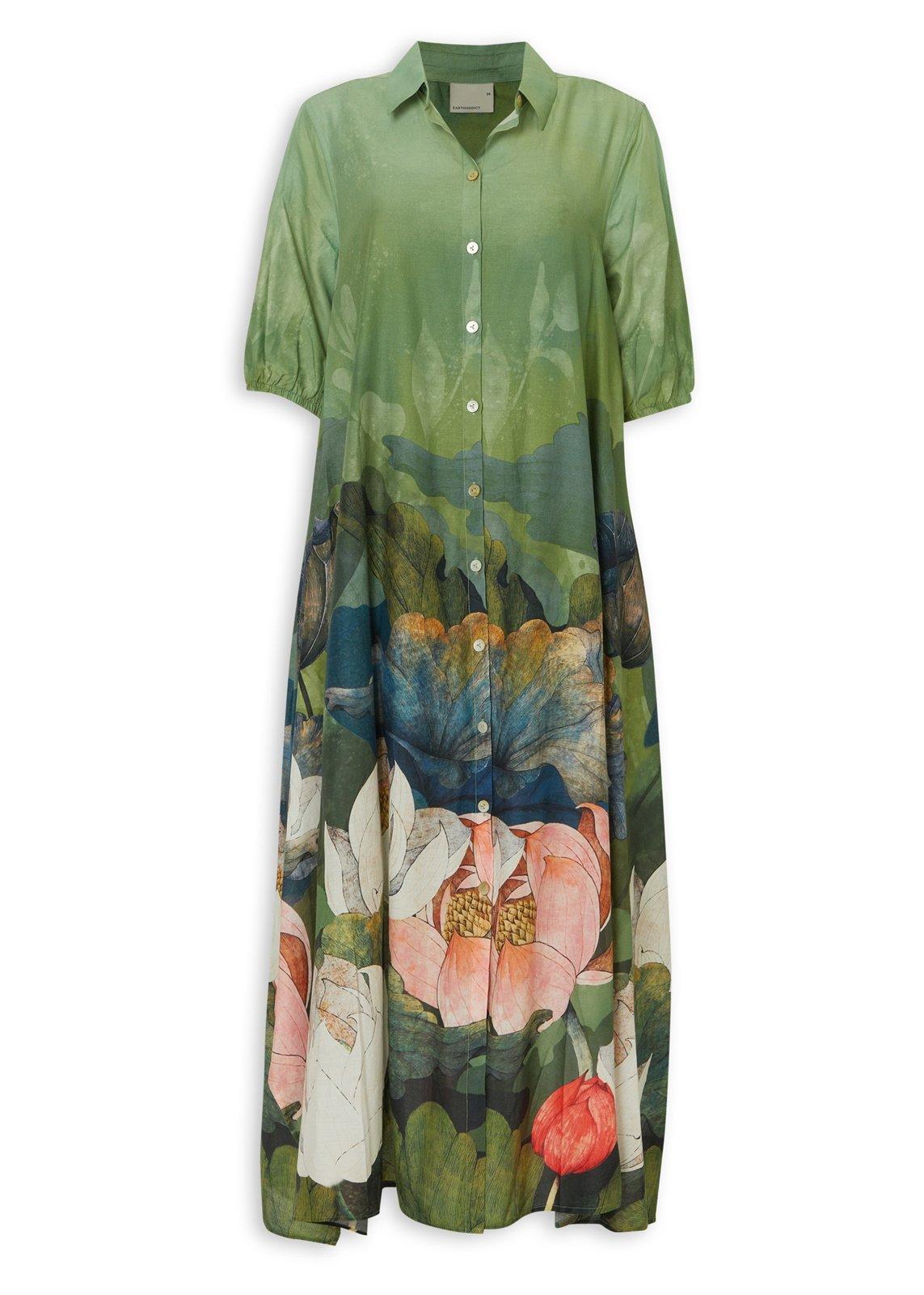 chinese dress ladies Ella Linen Dress  LittleWomenAtelier