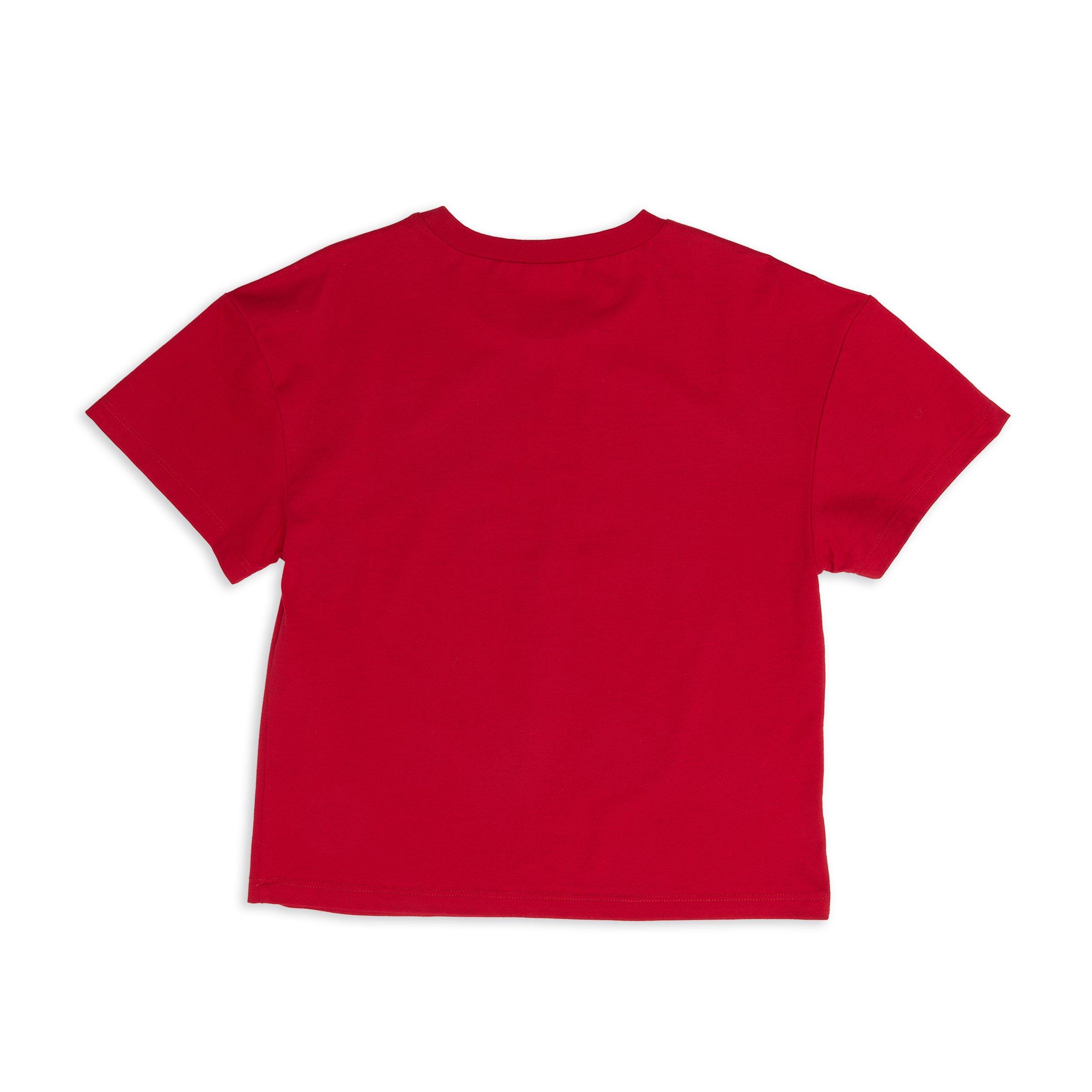 Girls Red Oversized T-shirt (3220278) | Identity