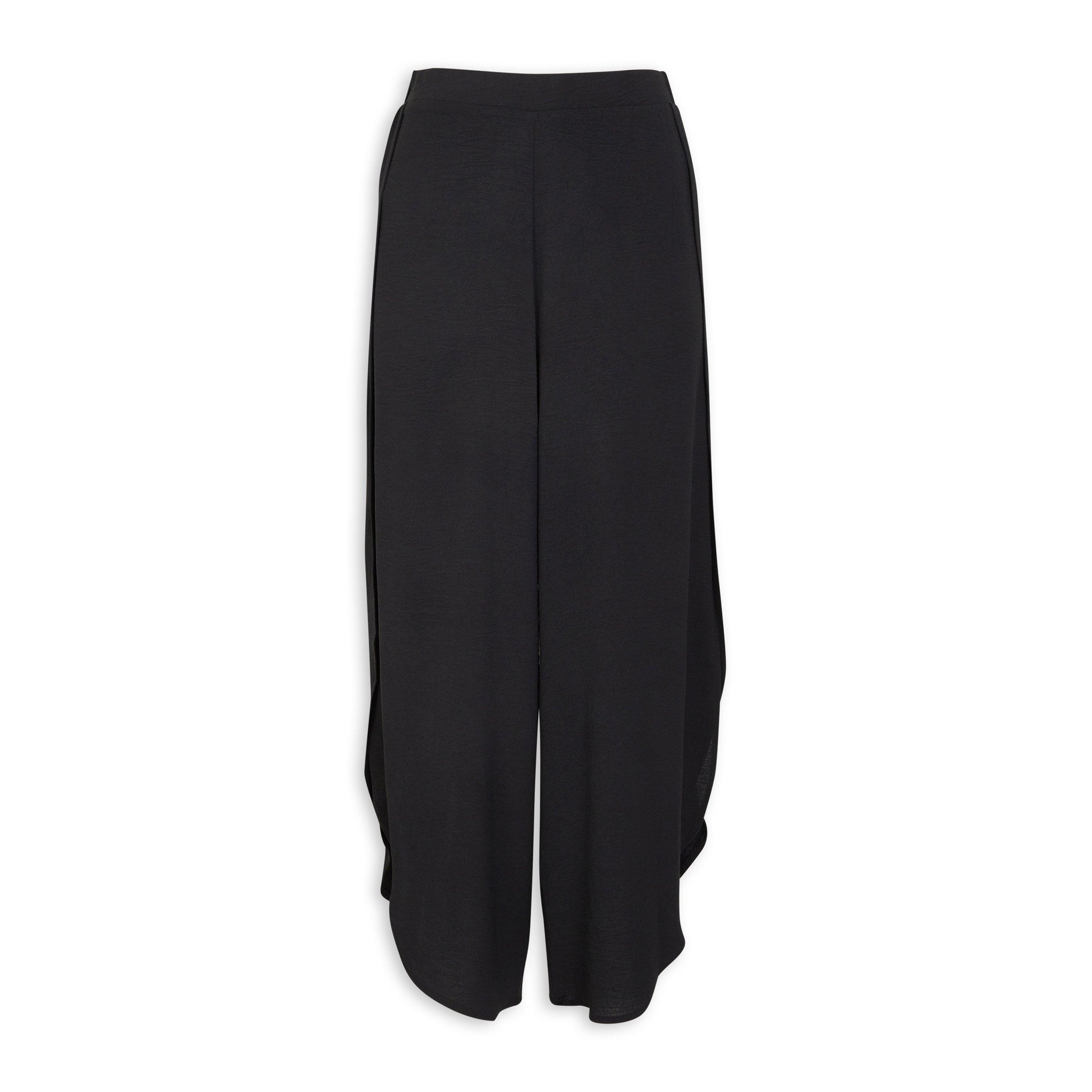 Black Wide Leg Pants (3220395) | Identity
