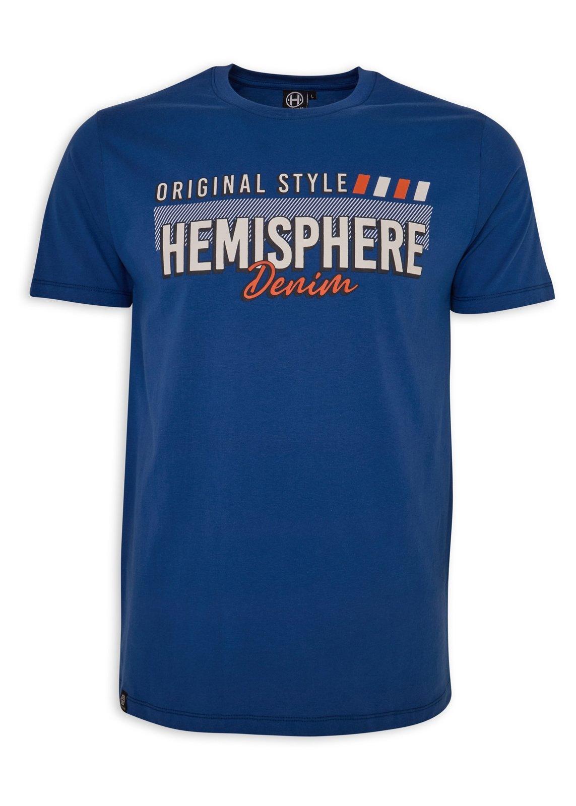 Blue Branded T-shirt (3221229) | Hemisphere