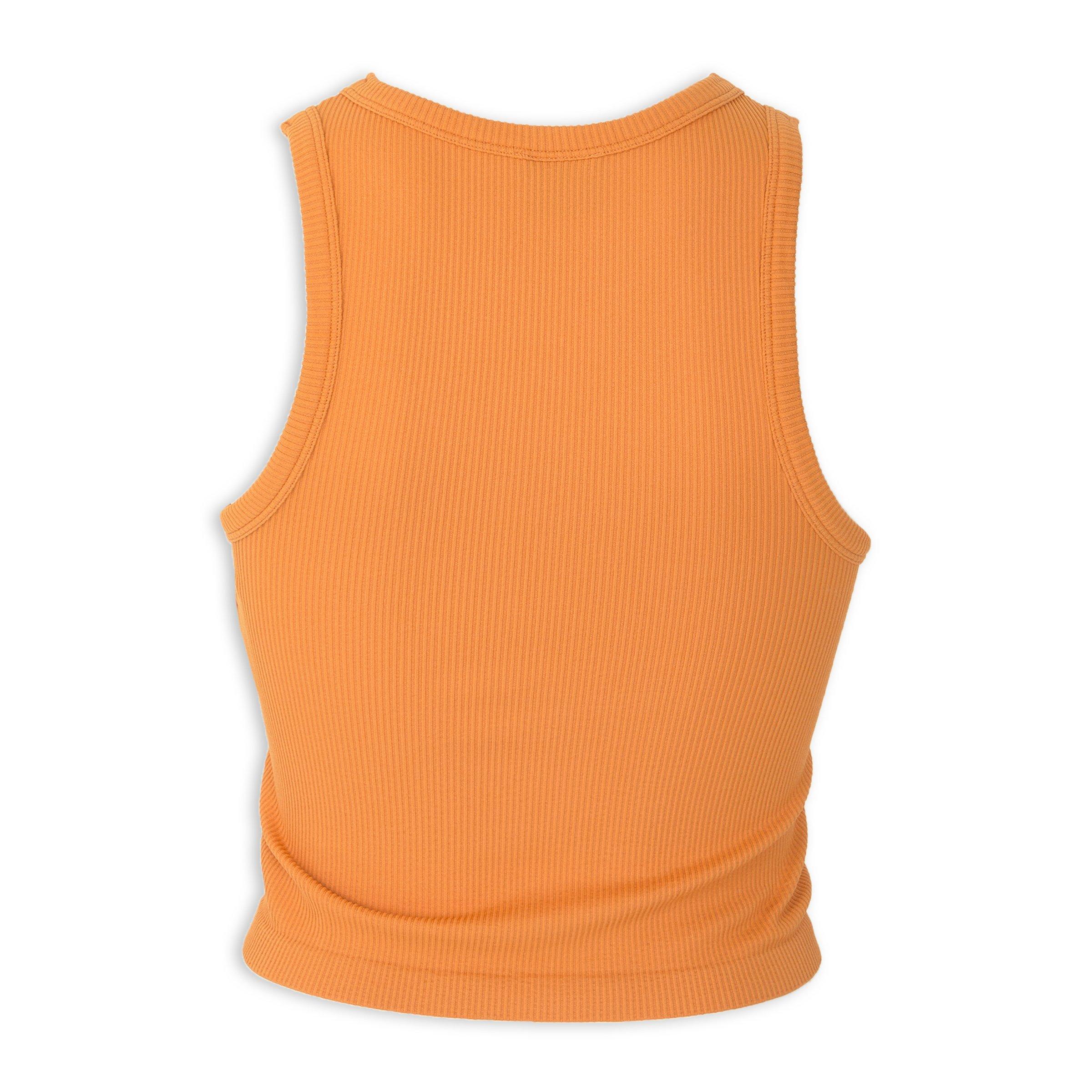 Orange and White Seamless Vest Tops (3222900) | Inwear