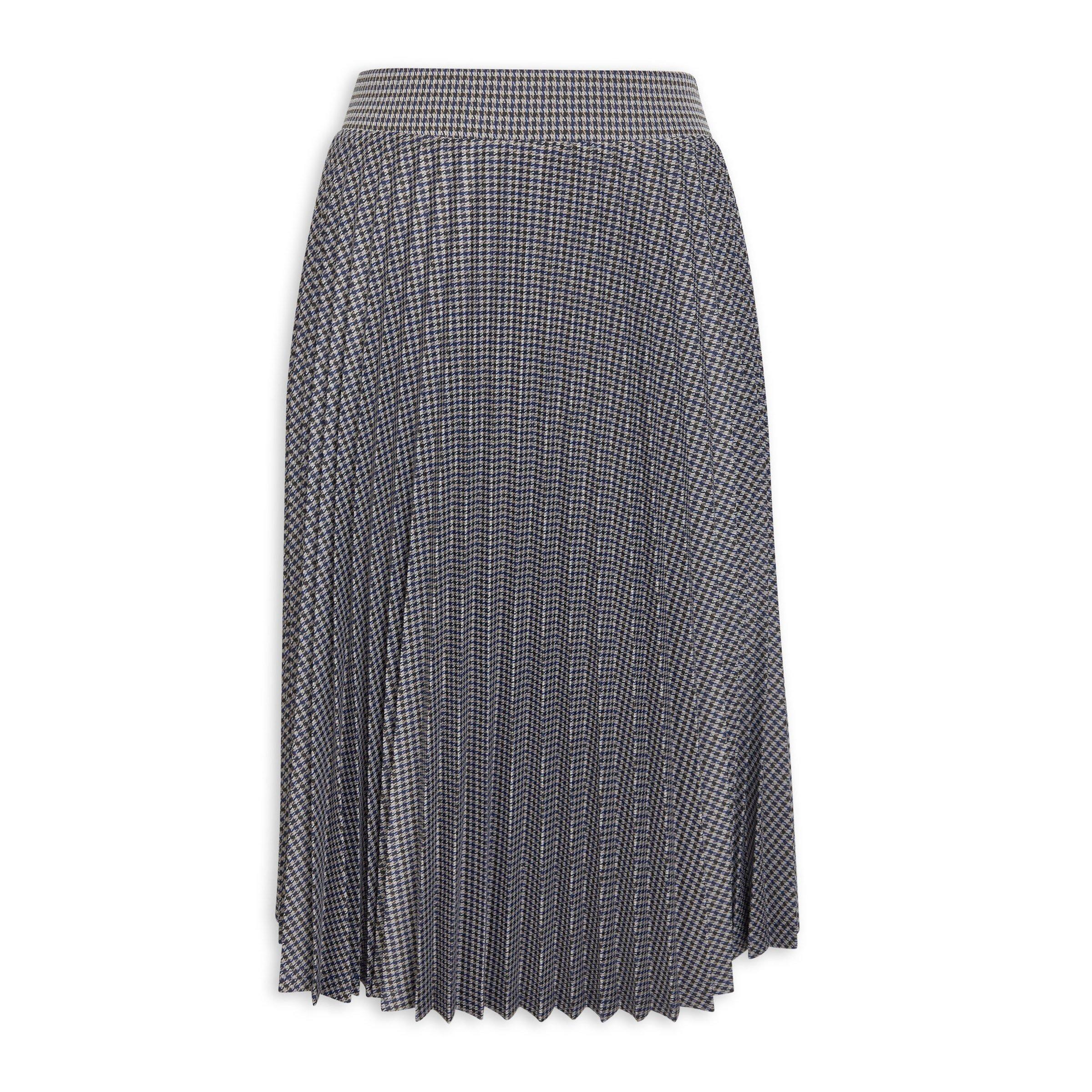 HUGYOURSKIN 新作Check Pleated Midi Skirt Check Pleated Skirt (3223549) | Identity