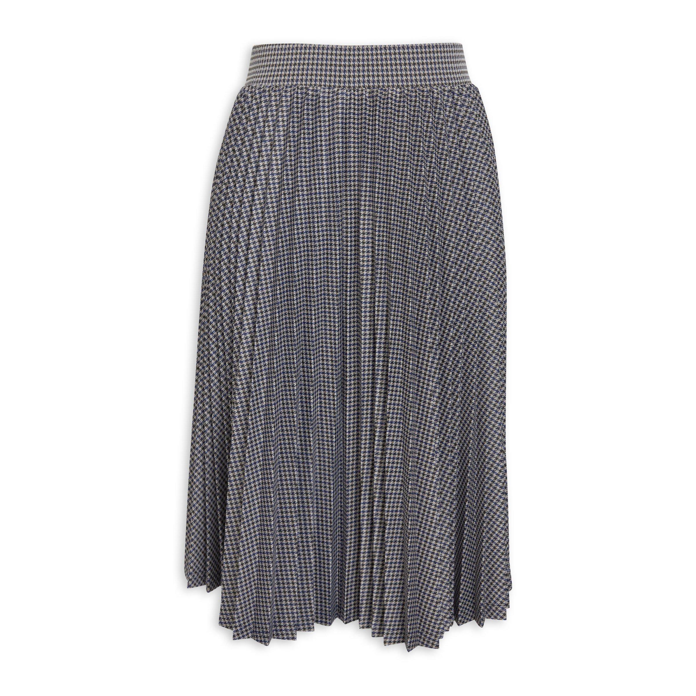 Check Pleated Skirt (3223549) | Identity