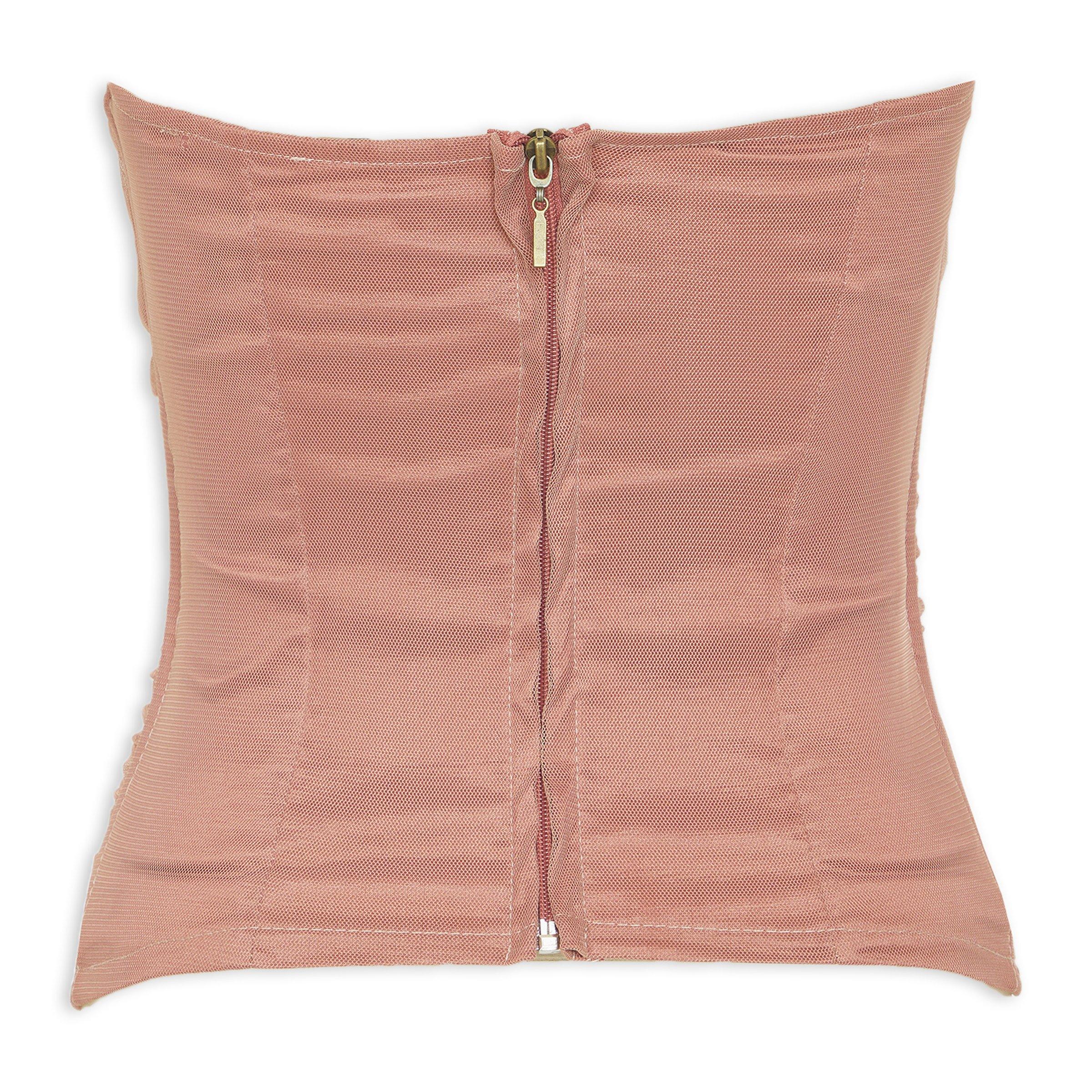 Pink Tulle Boobtube Bustier (3224202) | Kameo