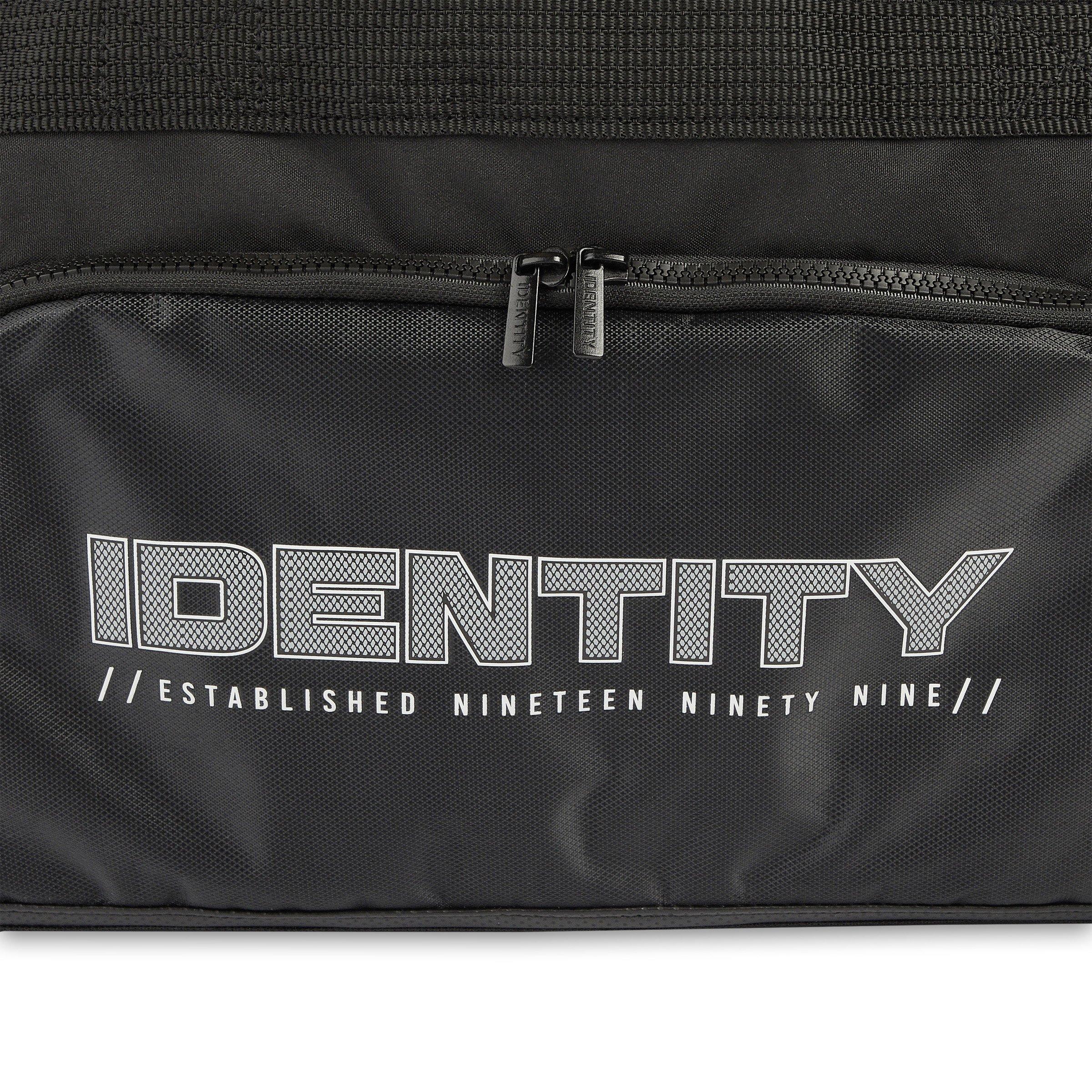 Black Weekender Bag with Water Bottle (3224354) | Identity