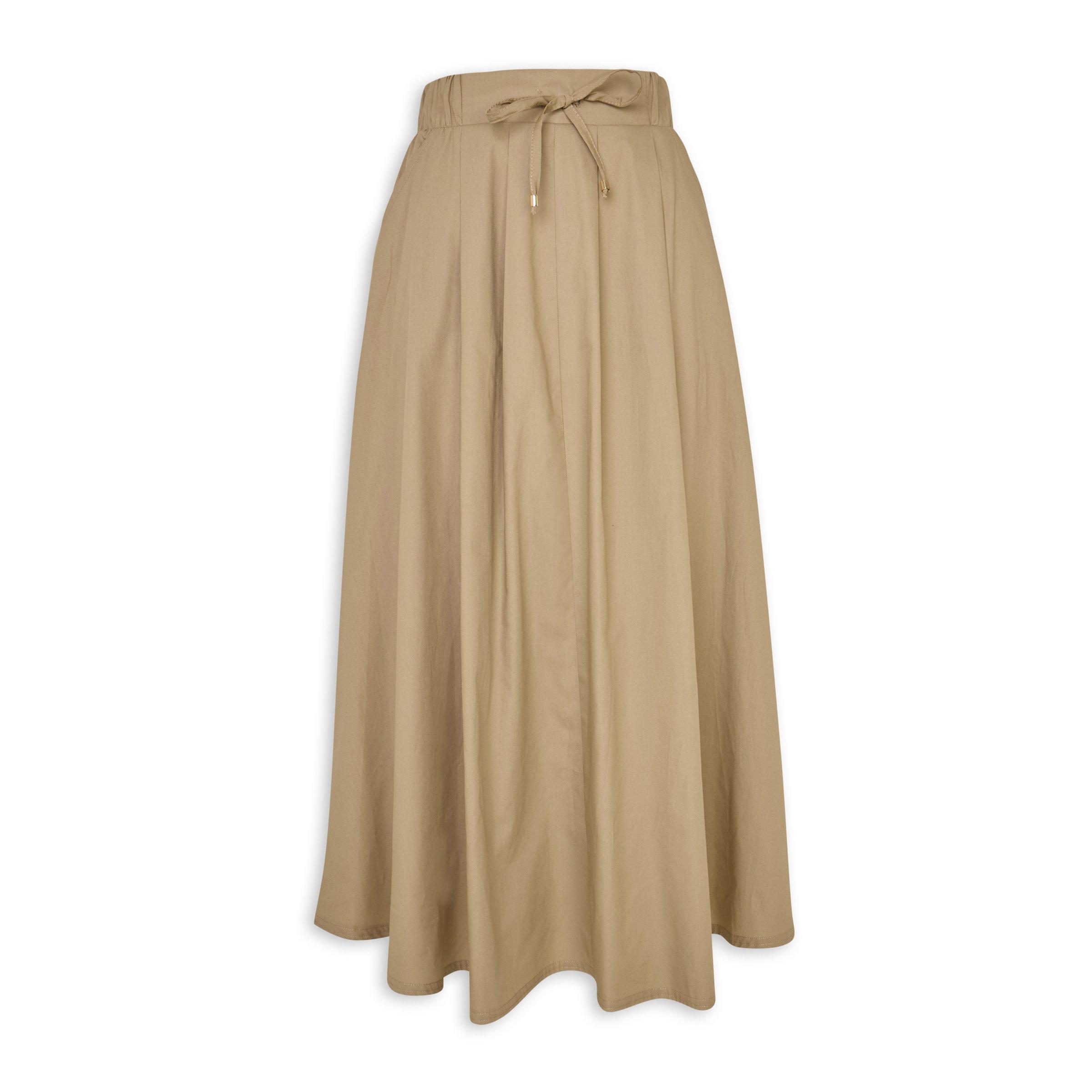 Stone Pleated Full Skirt (3224773) | Identity