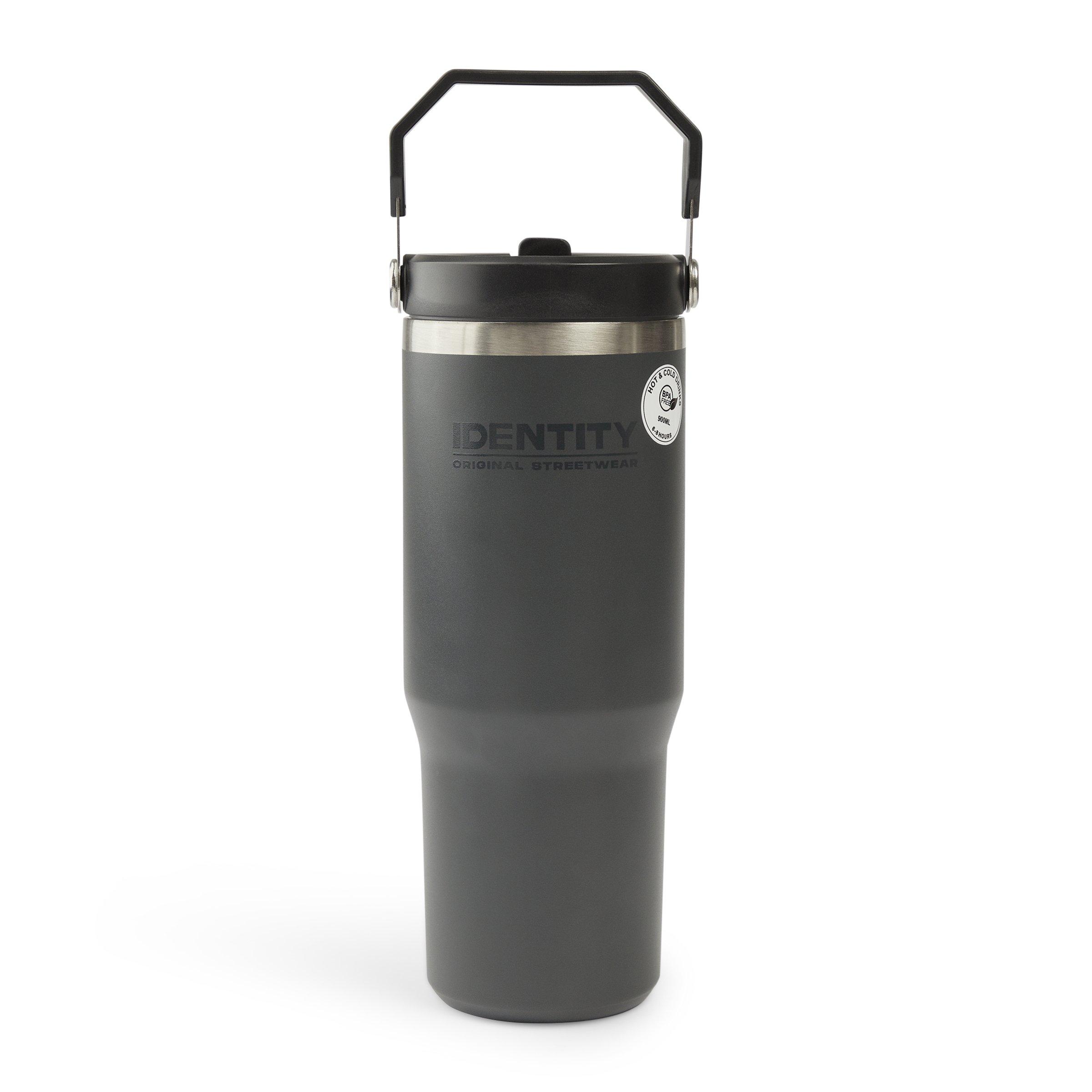 Charcoal Grey Tumbler with Handle (3225491) | Identity