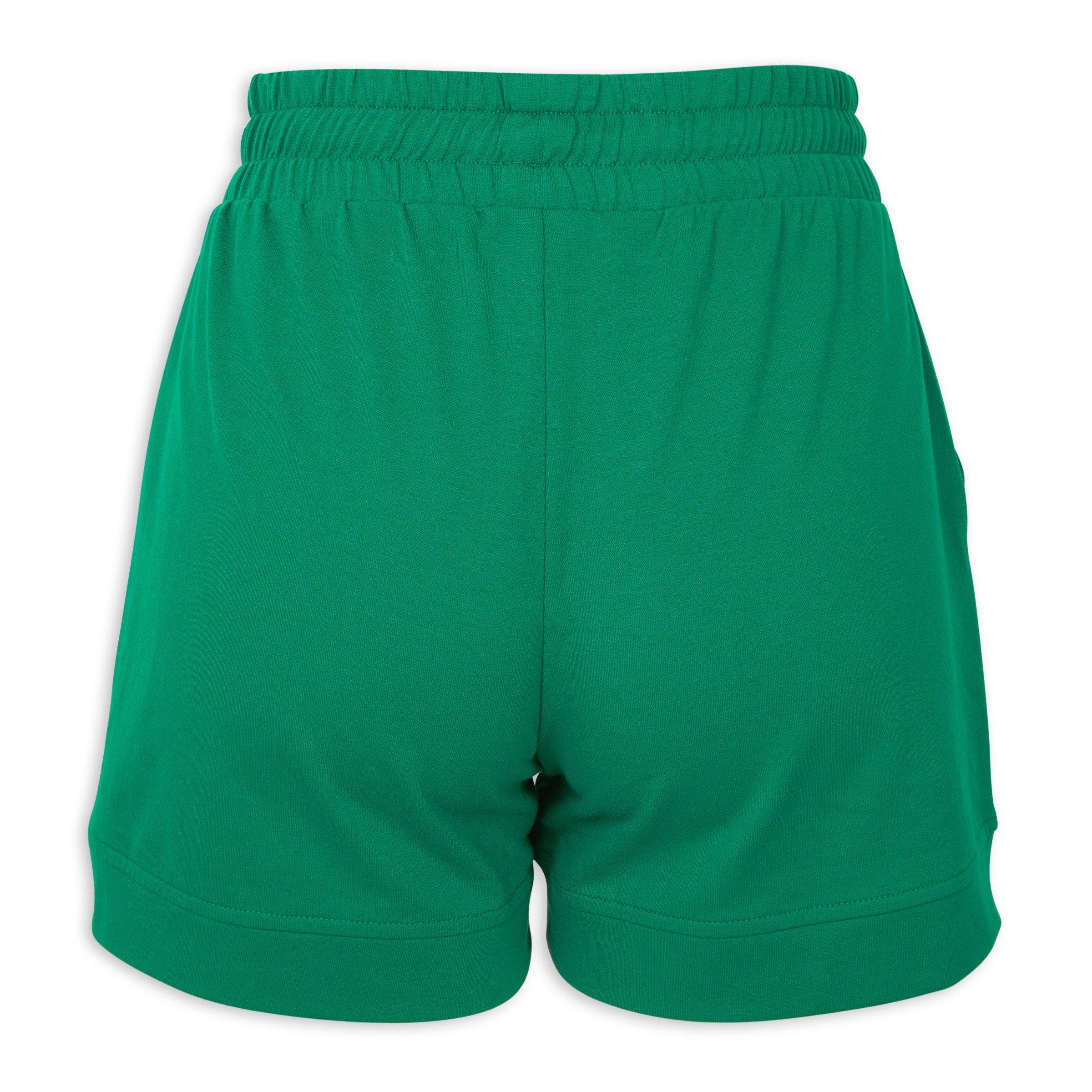 Green Basic Jogger Shorts (3225703) | Identity