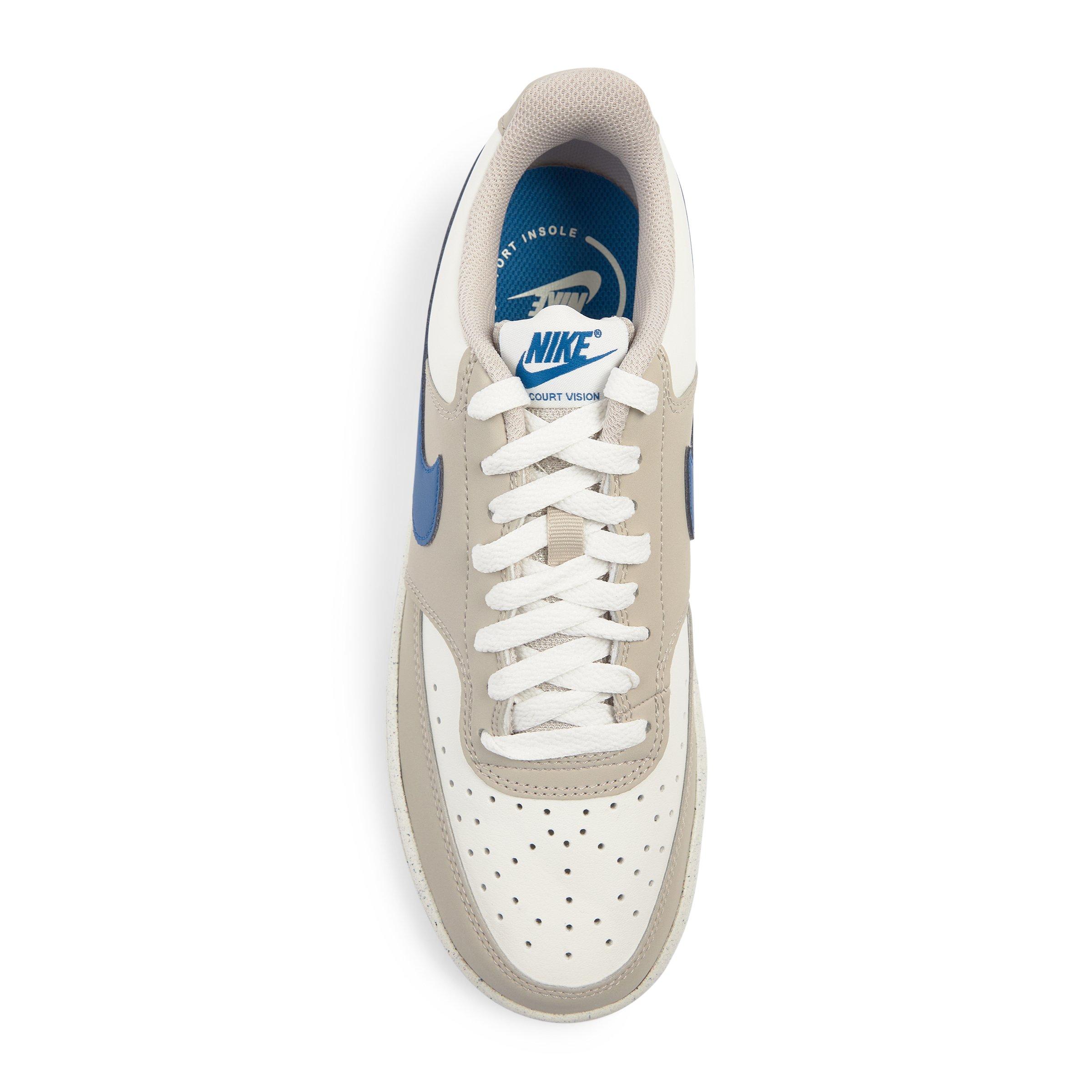 1G White Court Vision Low Sneakers (3226121) | Nike